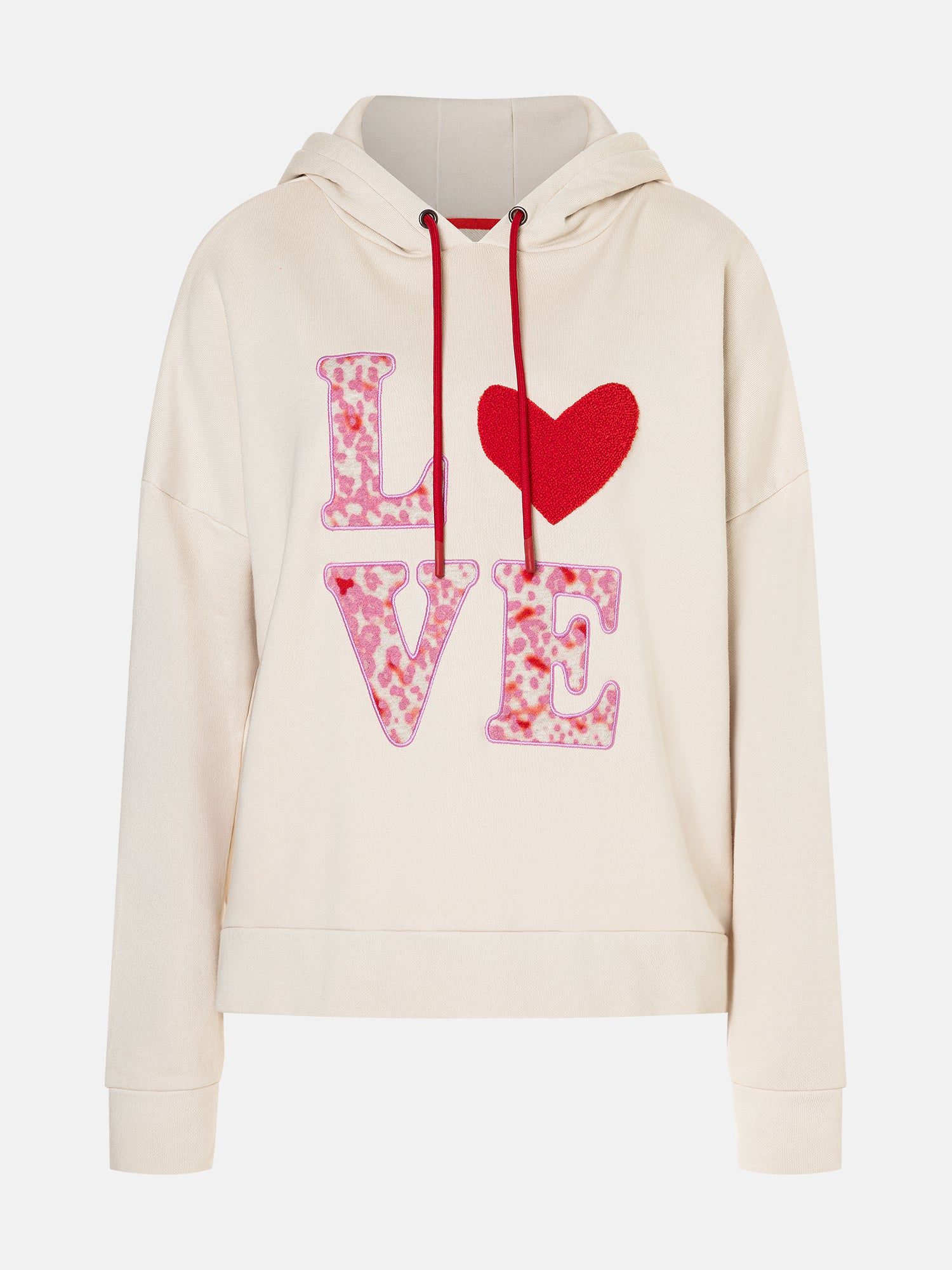 Hoodie "LivL" aus Baumwolle