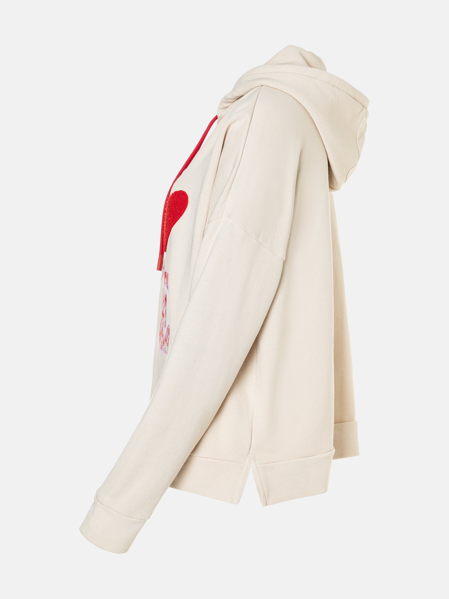 Hoodie "LivL" aus Baumwolle