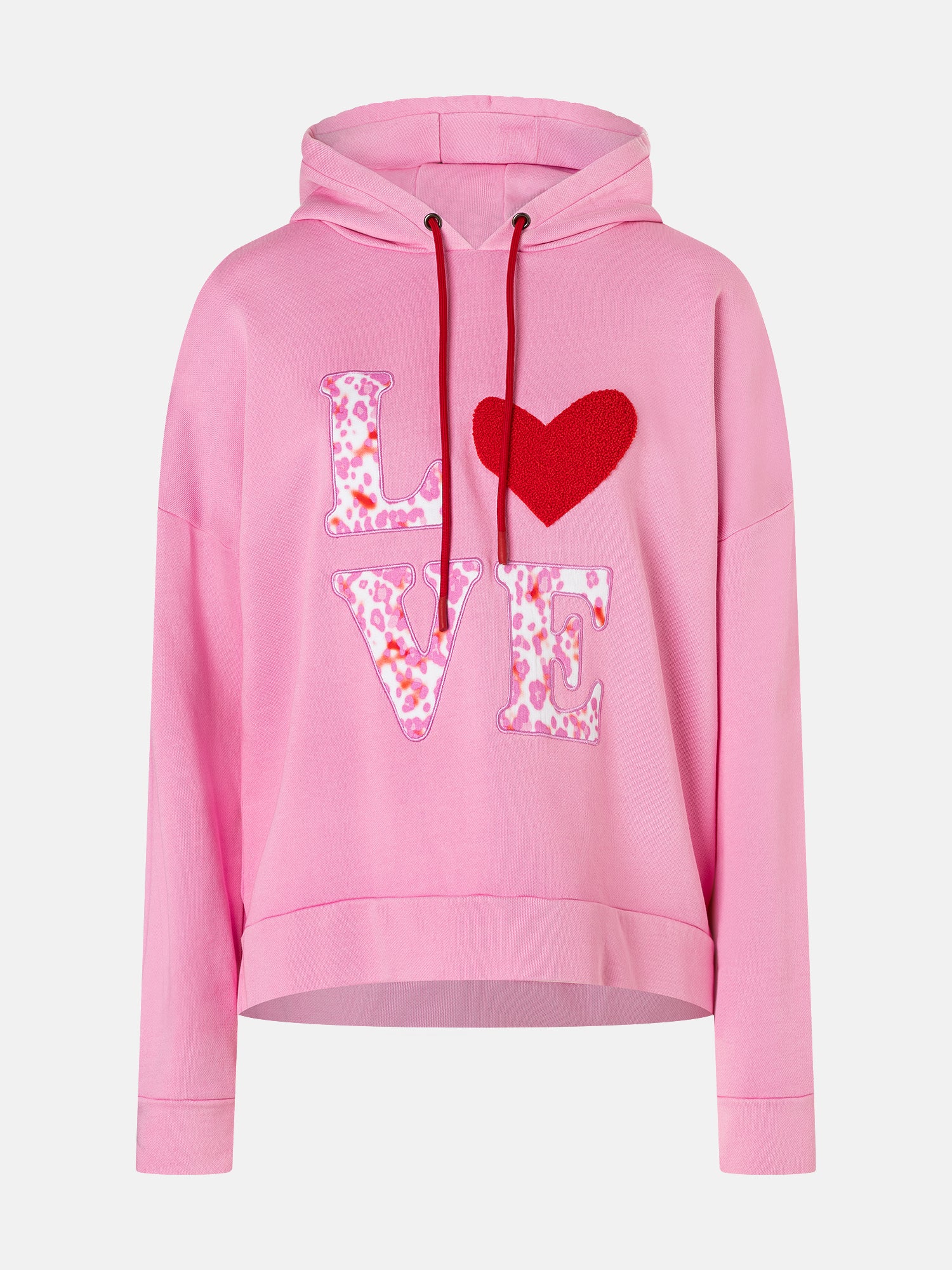 Hoodie "LivL" aus Baumwolle