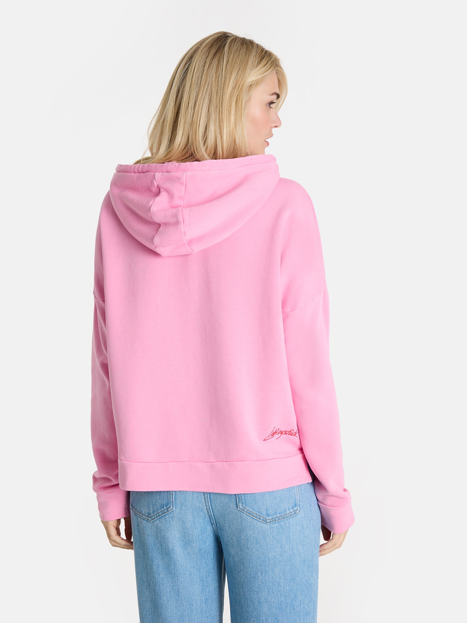 Hoodie "LivL" aus Baumwolle