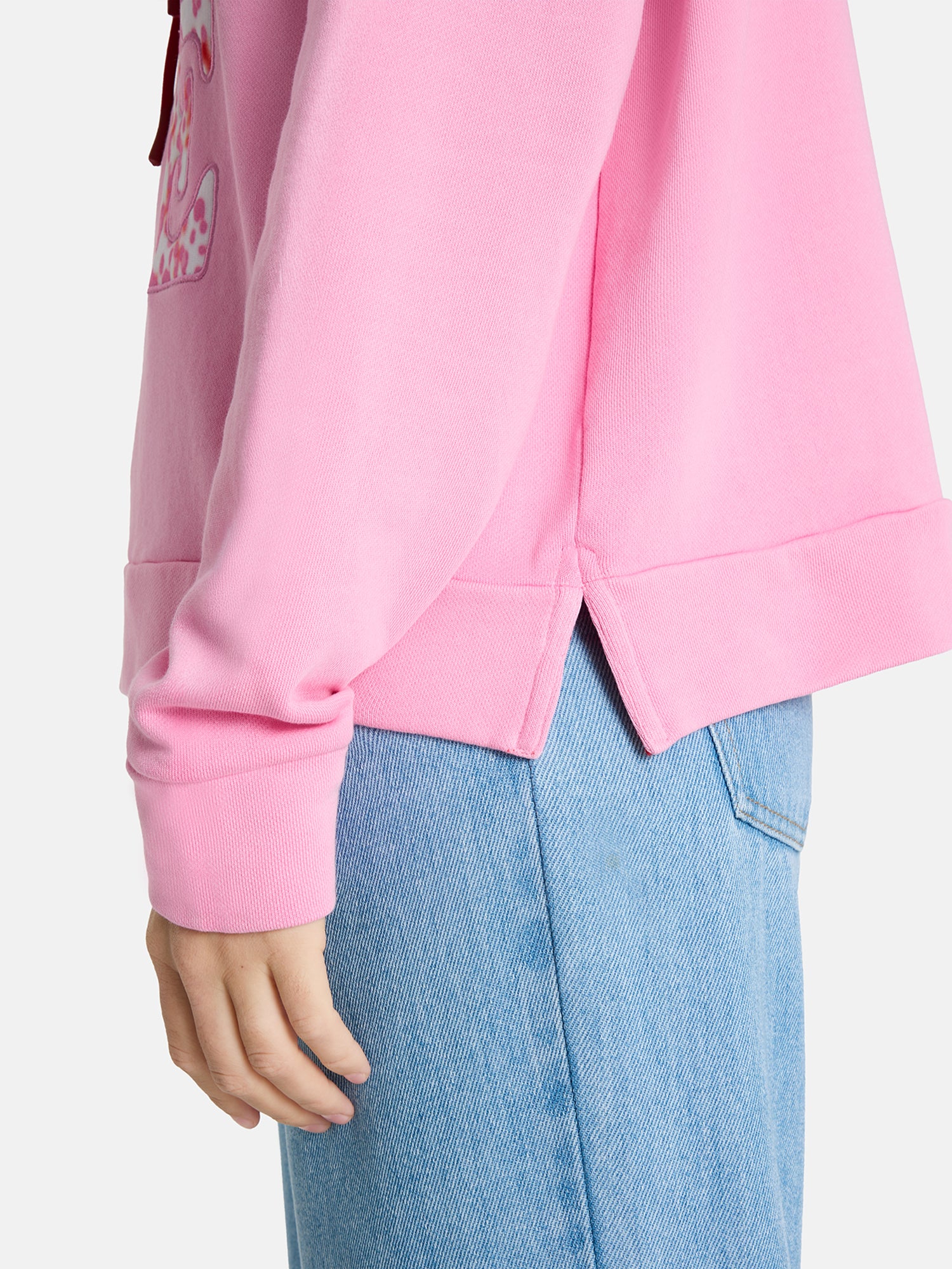 Hoodie "LivL" aus Baumwolle