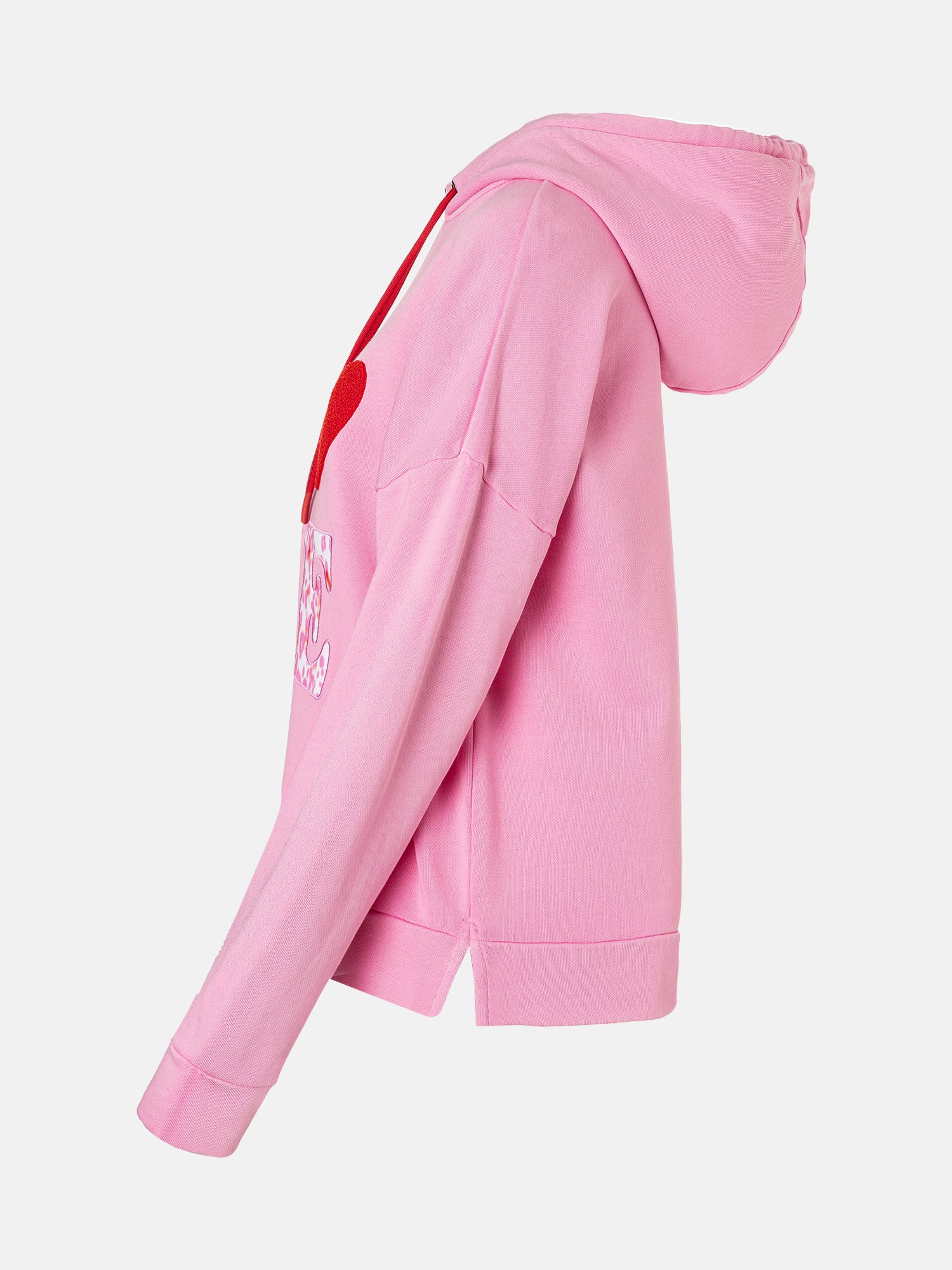 Hoodie "LivL" aus Baumwolle