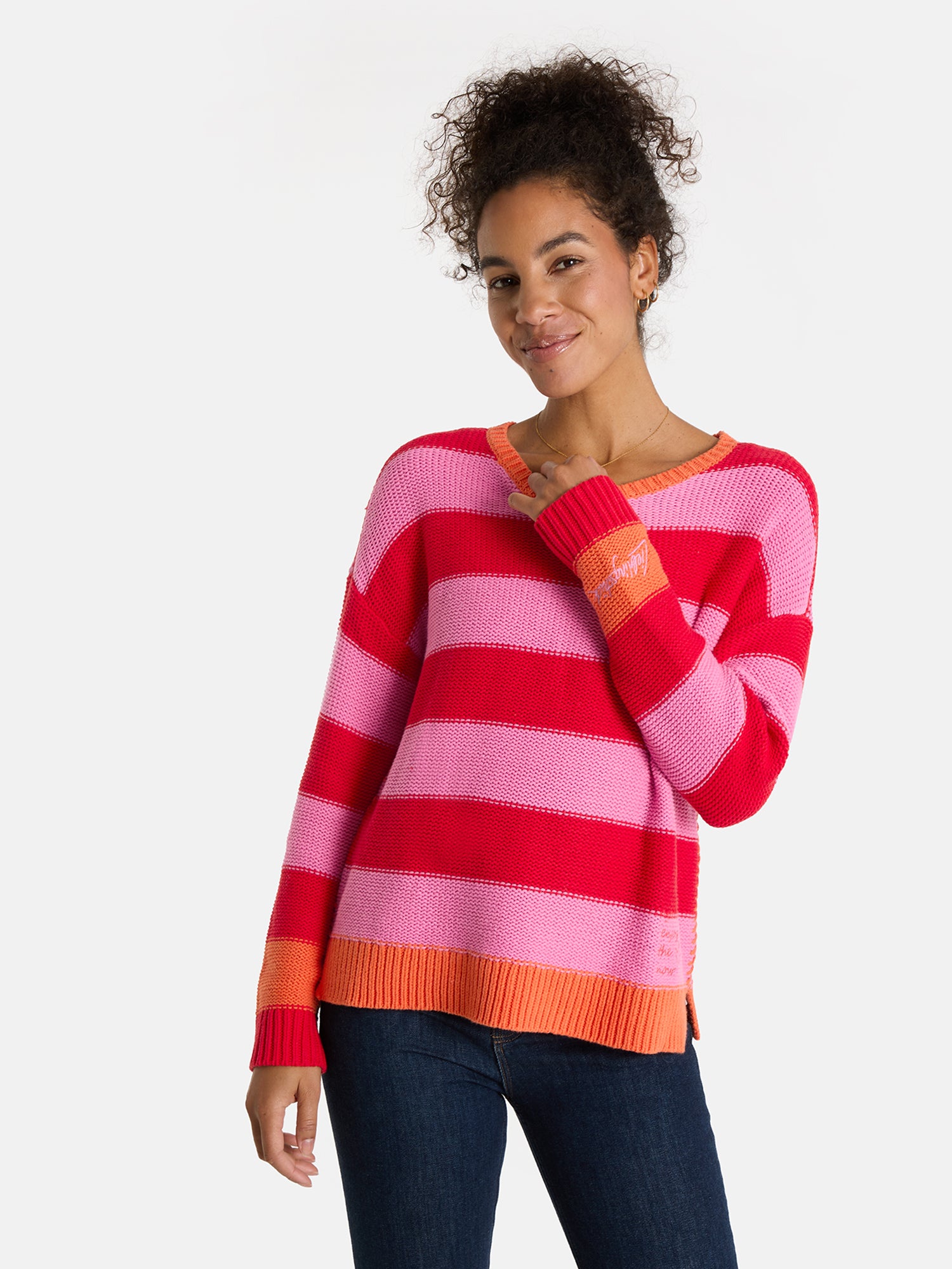 Pullover "QuirinaL"aus Baumwollmix