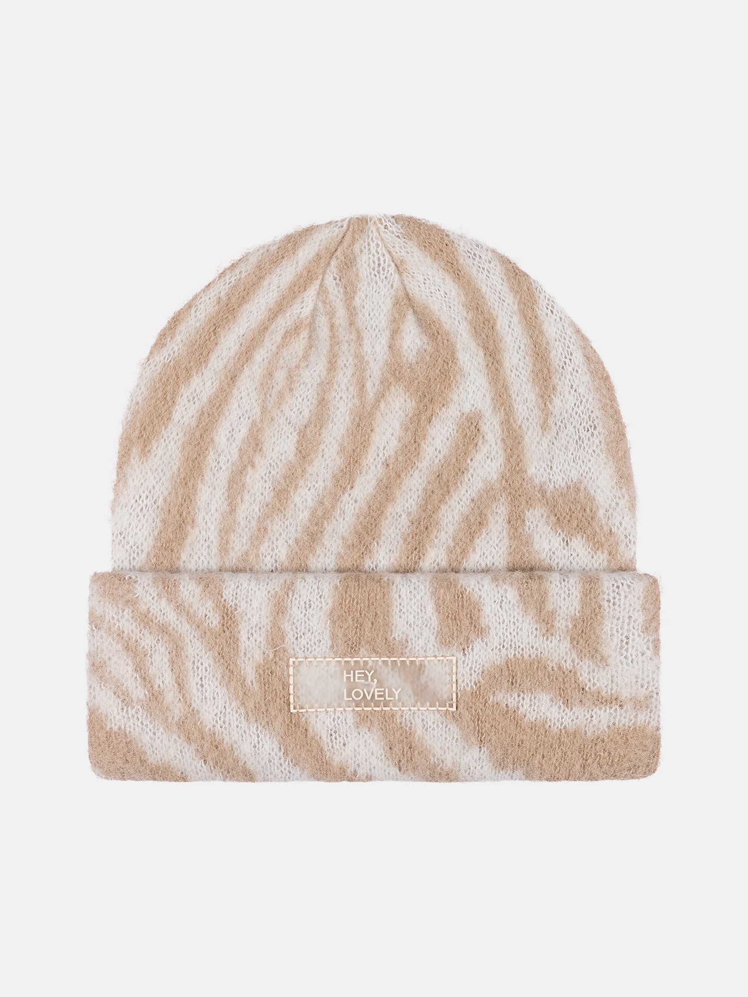 Strickmütze „Hey, Lovely“