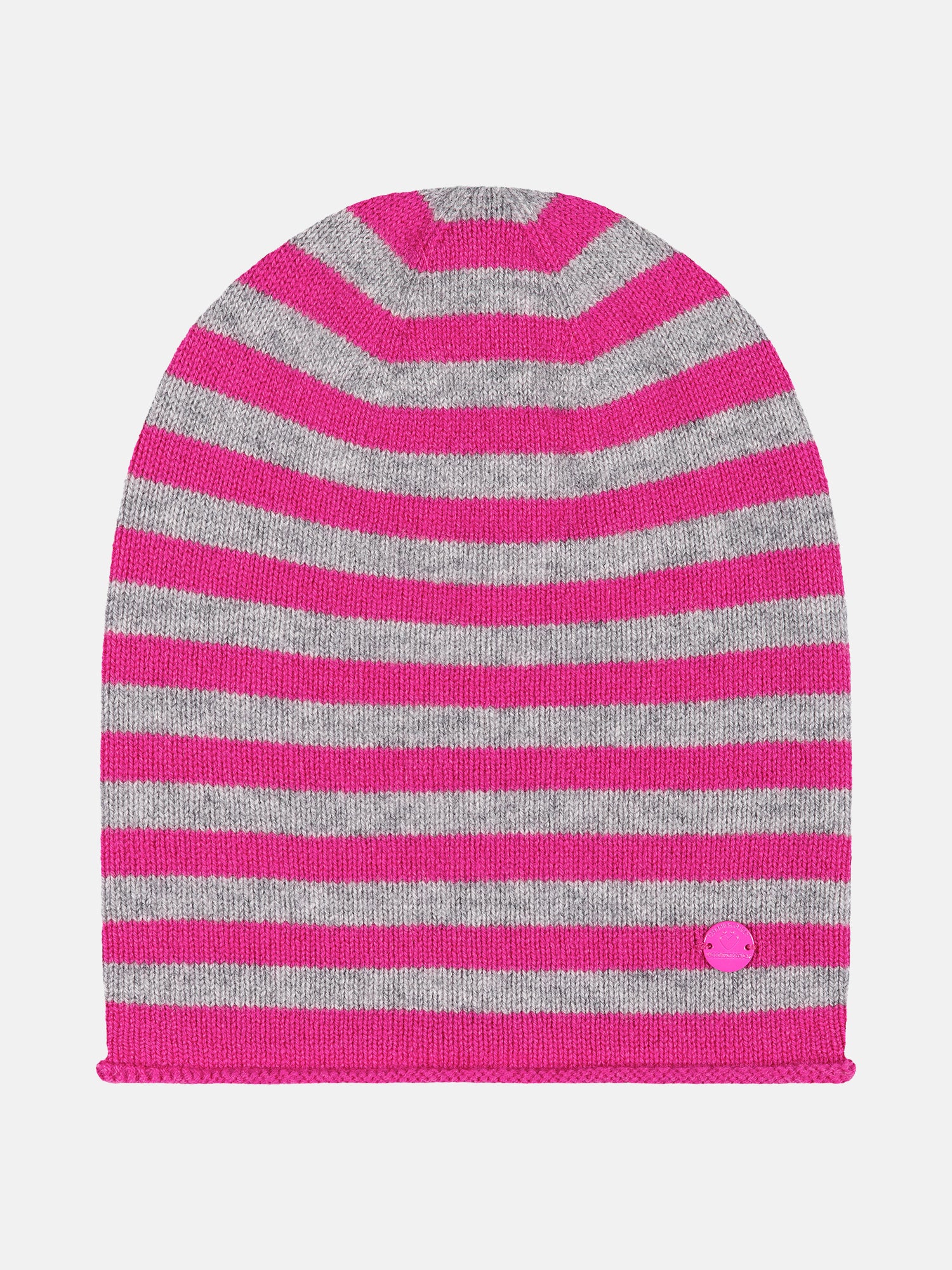 Wollmütze „Happy Stripes“ mit Kaschmir