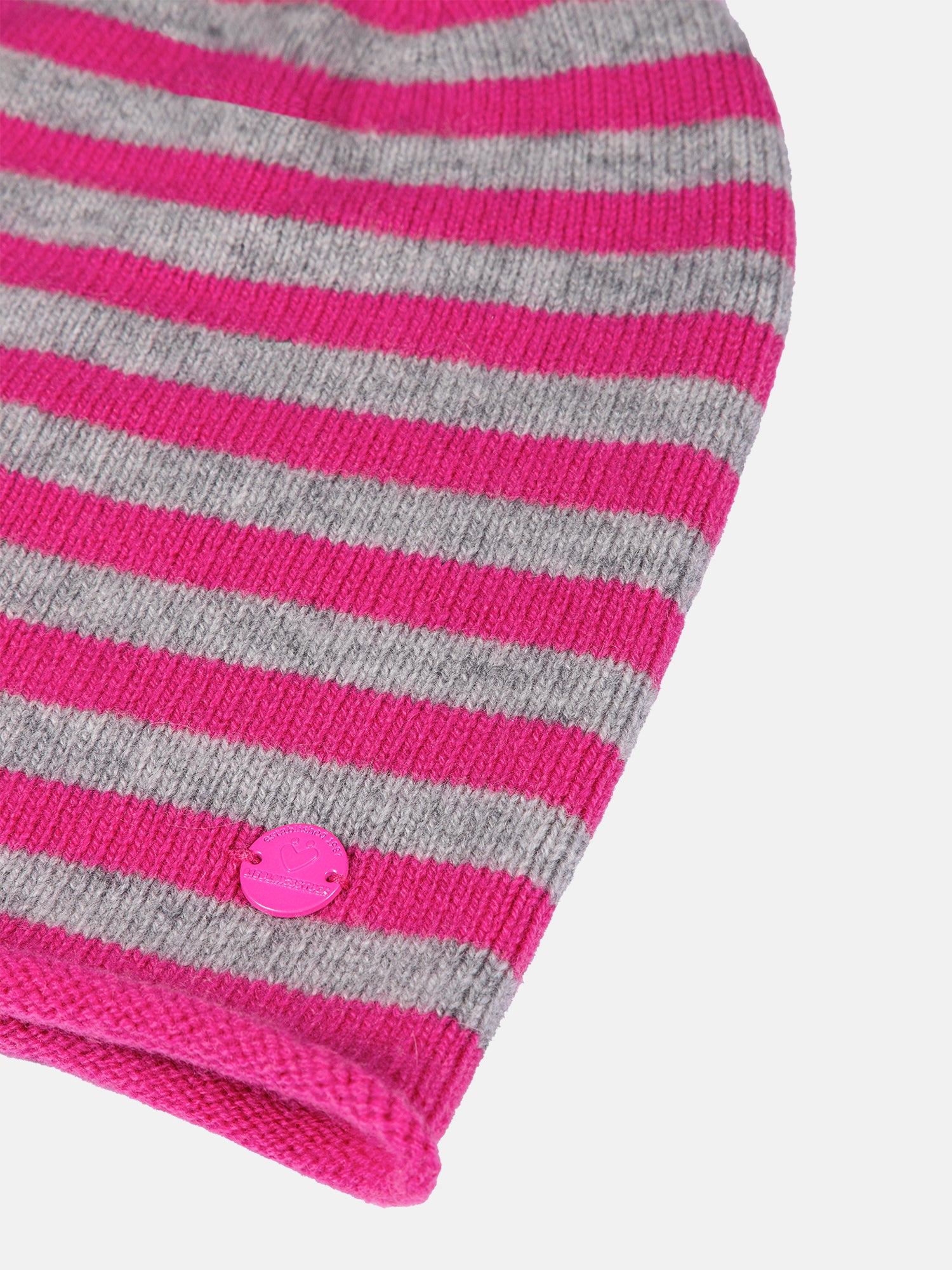Wollmütze „Happy Stripes“ mit Kaschmir