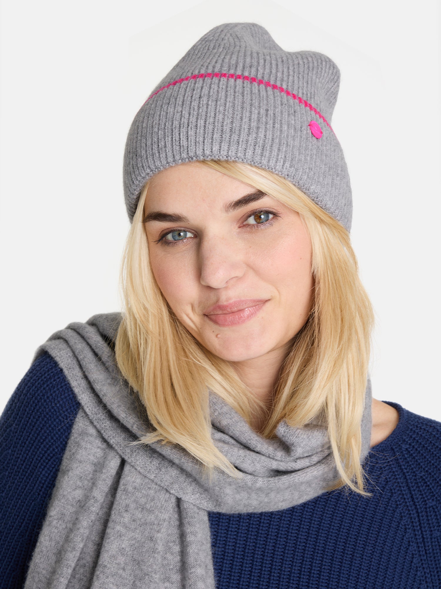 Wollmütze „Sweet Heart“ mit Kaschmir