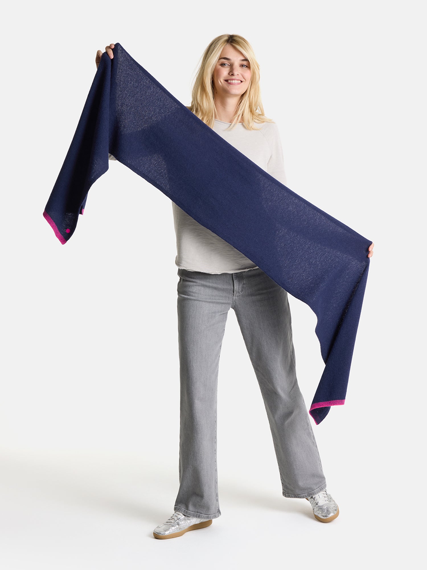 Wollschal „Sweet Heart“ mit Kaschmir