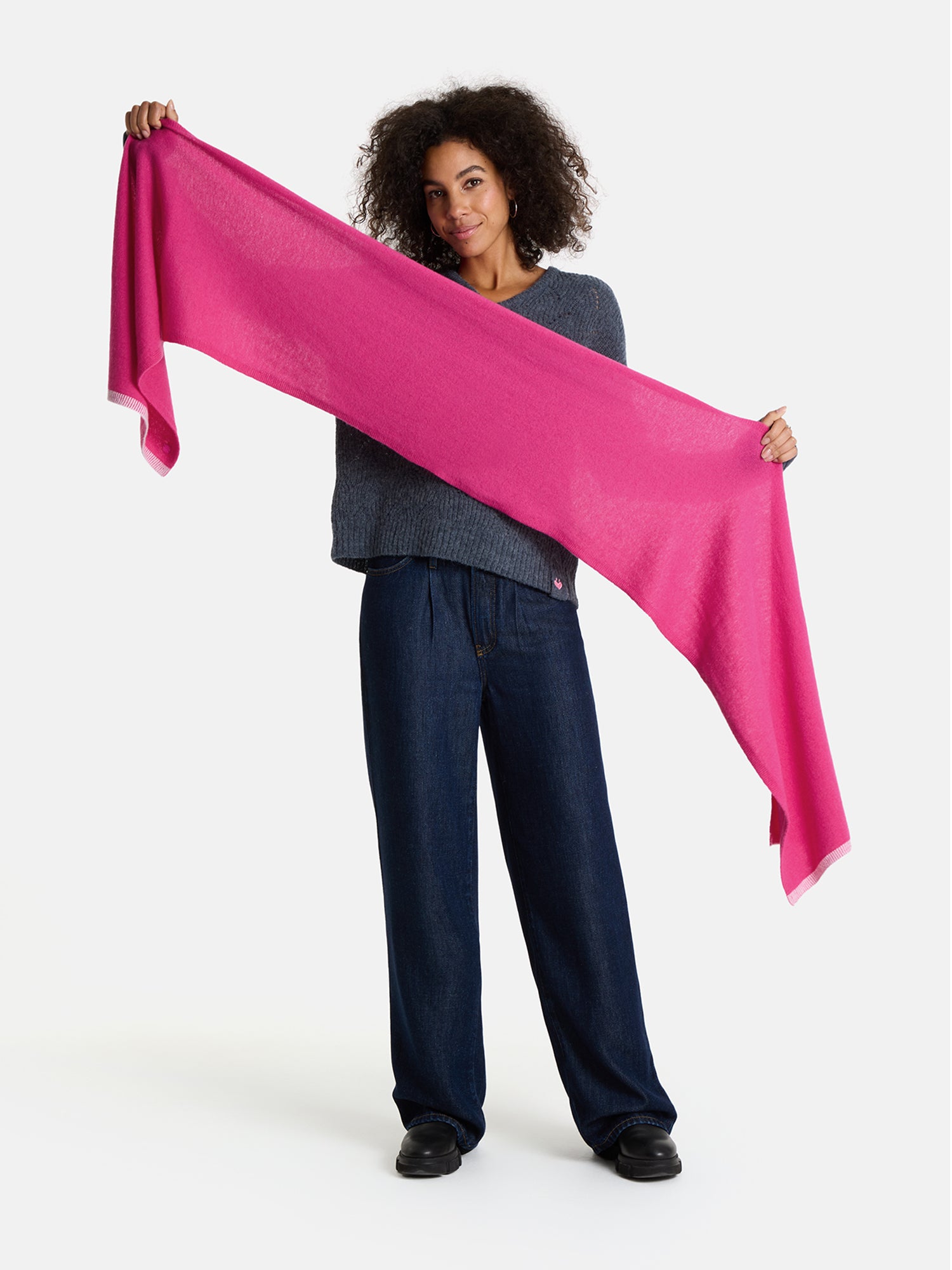 Wollschal „Sweet Heart“ mit Kaschmir