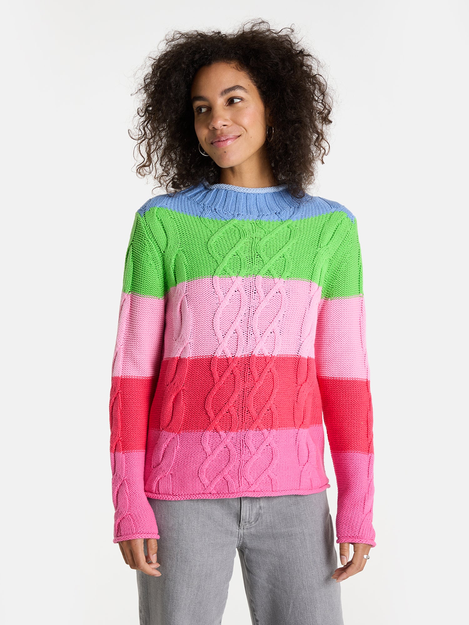 Strickpullover "BalcaL" aus Baumwollmix