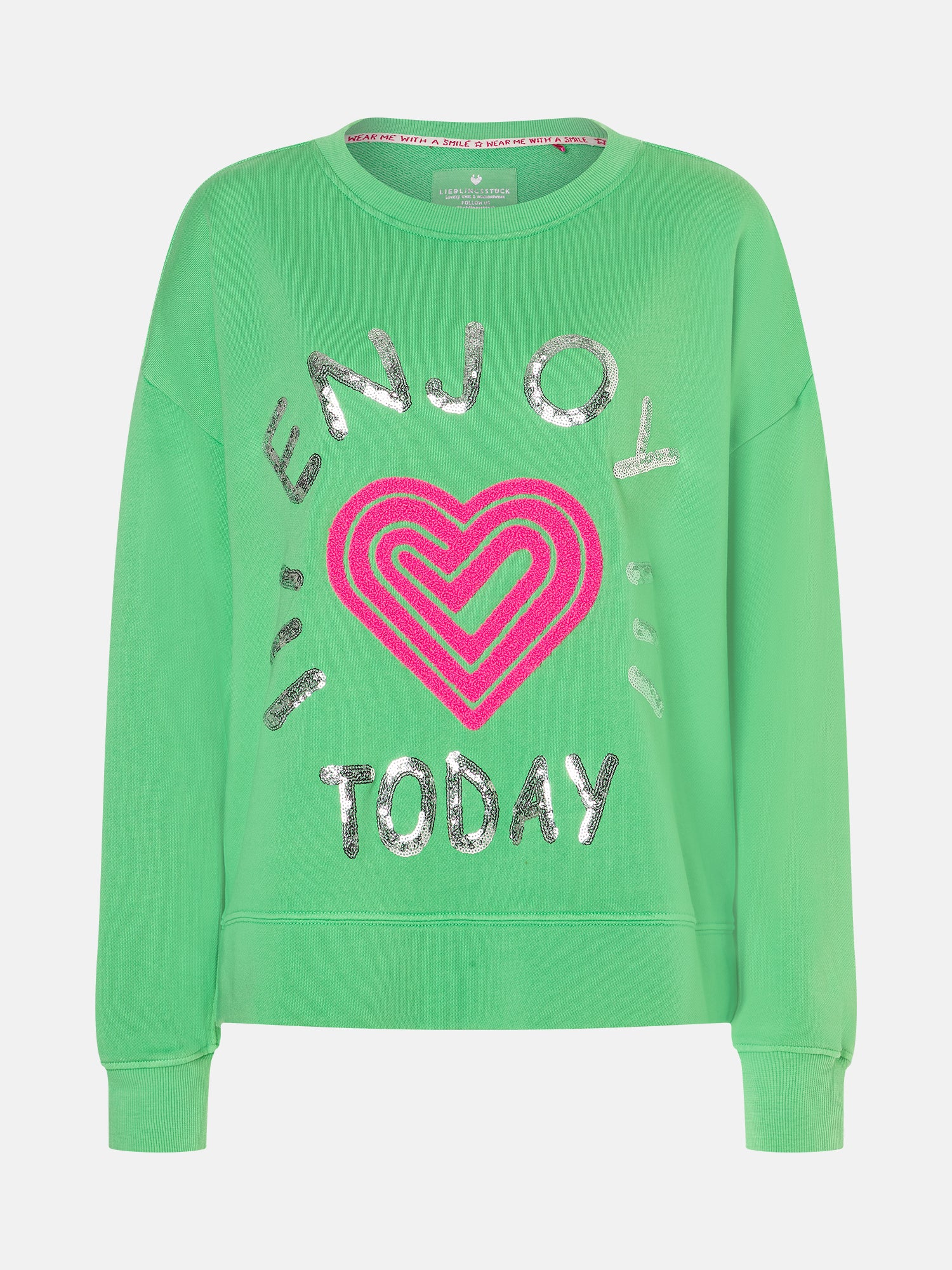 Sweatshirt "BibiL" aus Baumwolle