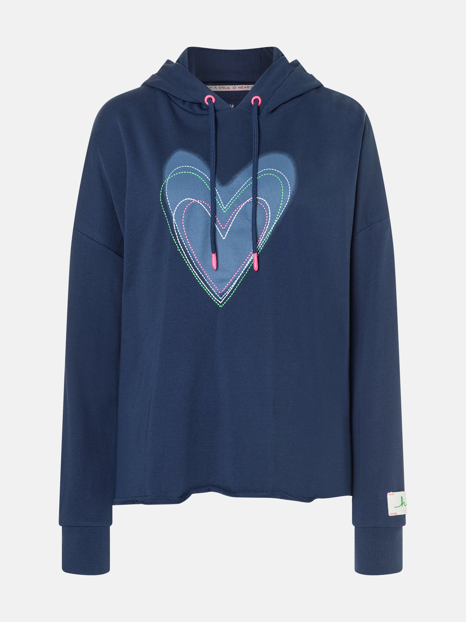 Hoodie "CyrenaL" aus Baumwolle