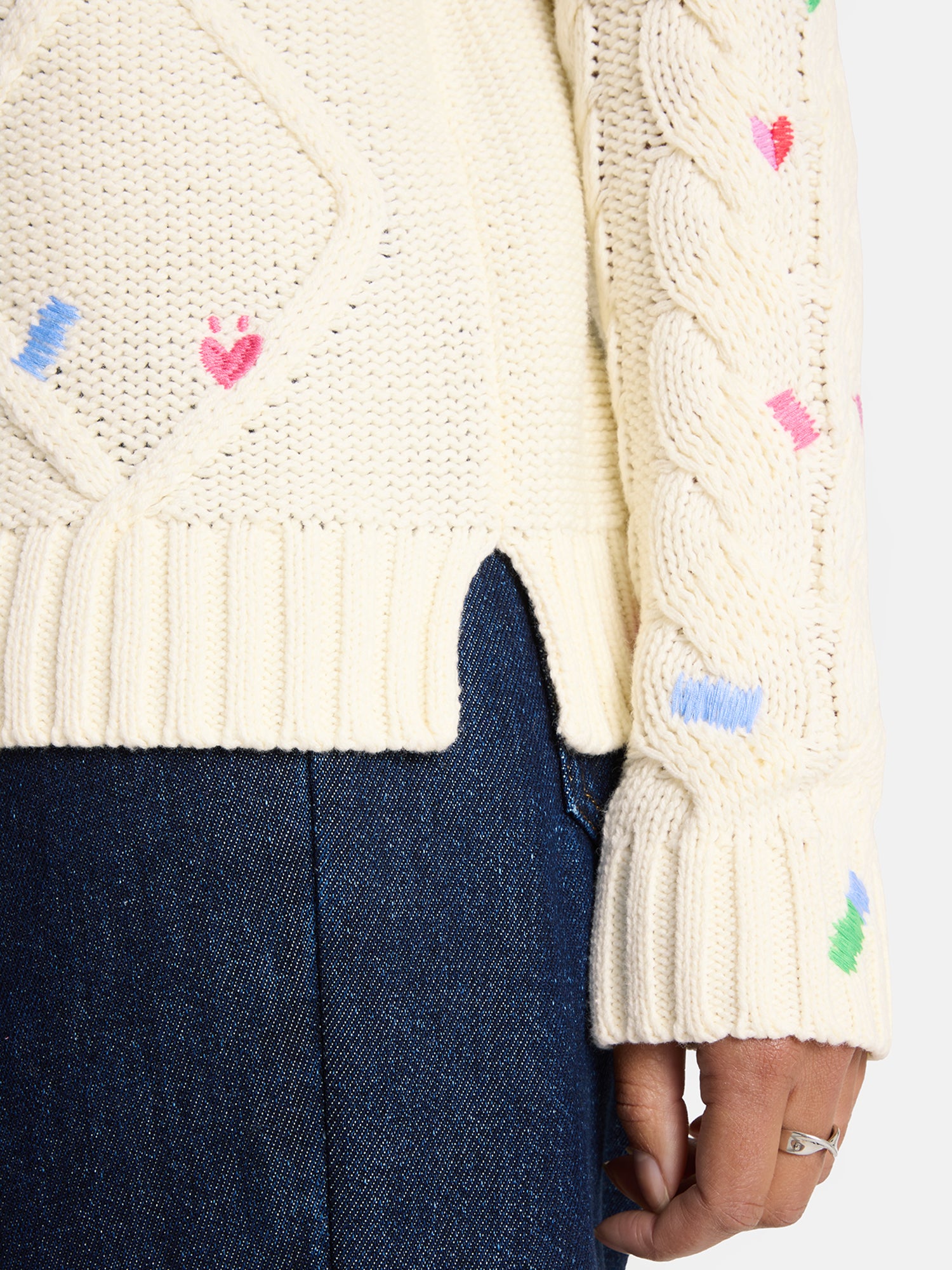 Pullover "DinziL" aus Baumwollmix