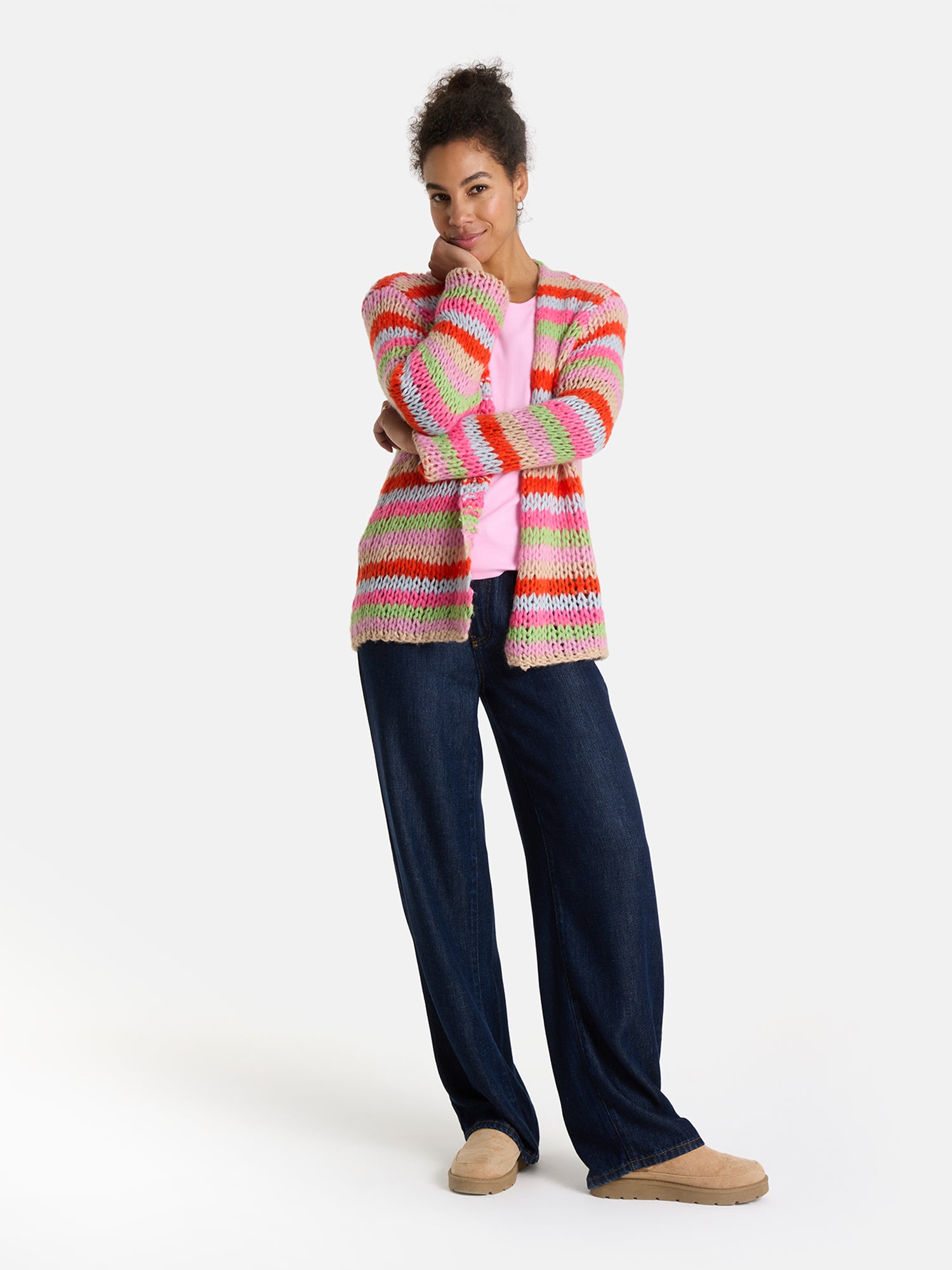 Strickjacke "KatalinaL" mit Wolle