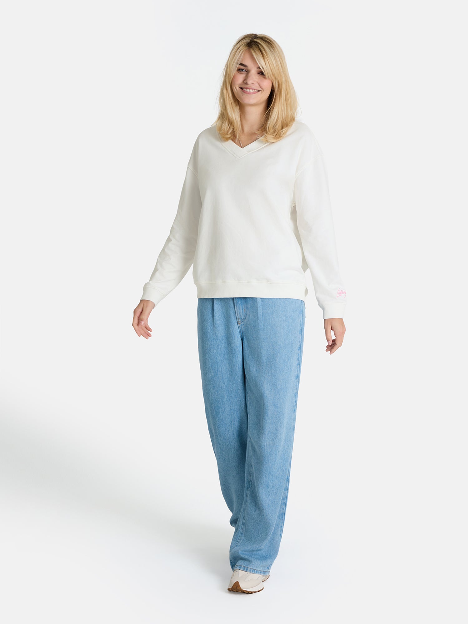 Sweatshirt "TatjanaL" mit Elasthan