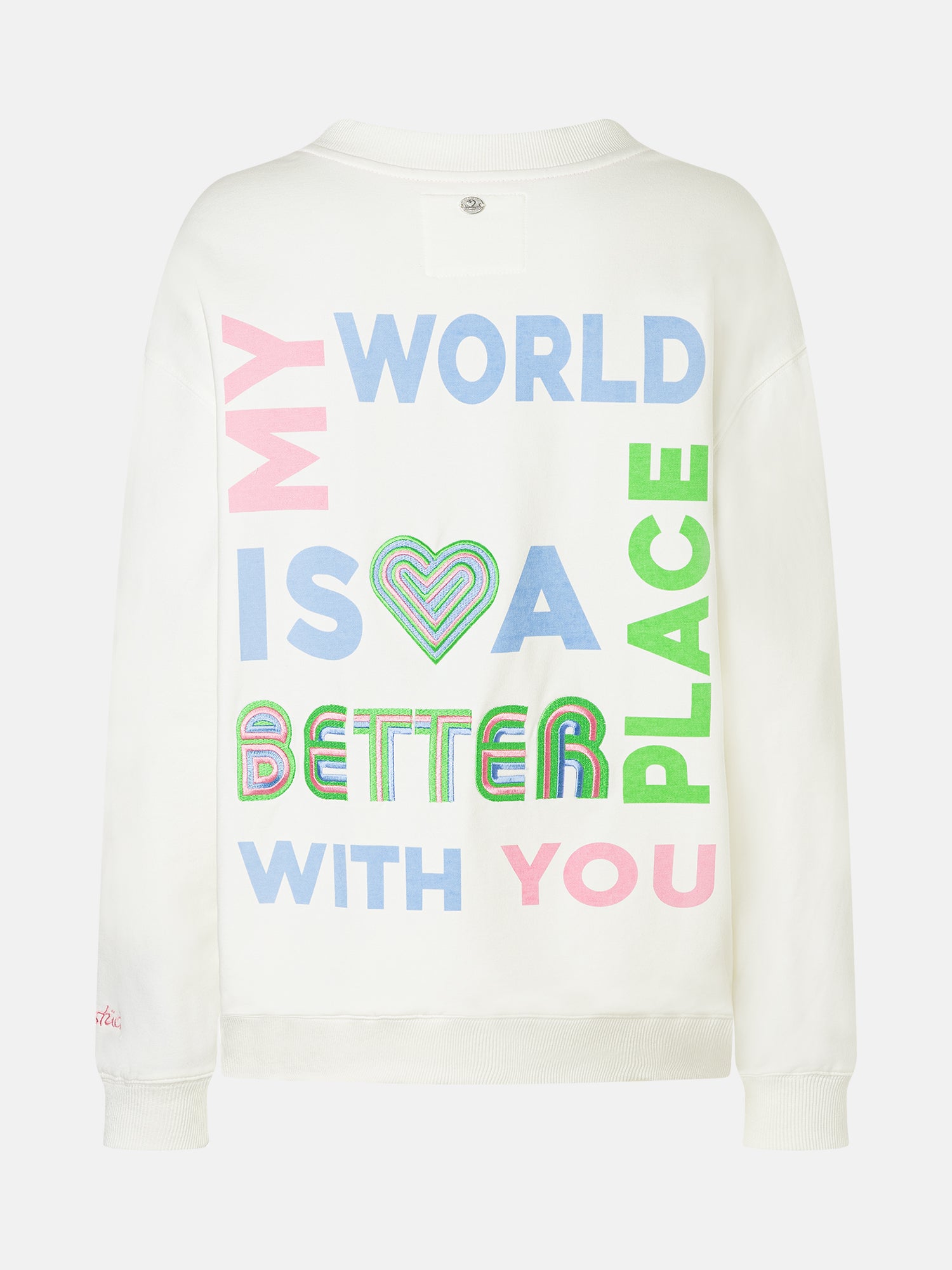 Sweatshirt "TatjanaL" mit Elasthan