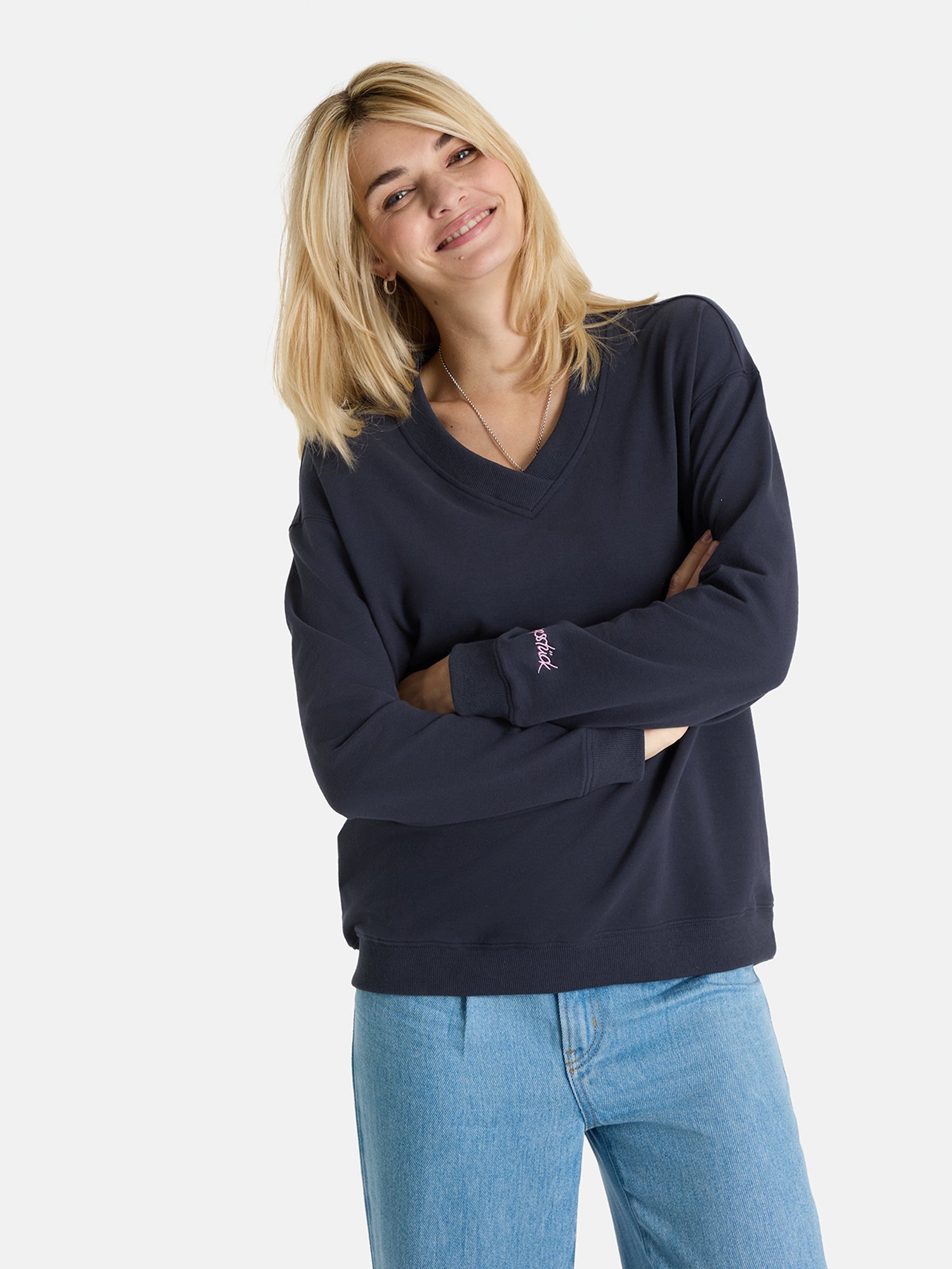 Sweatshirt "TatjanaL" mit Elasthan