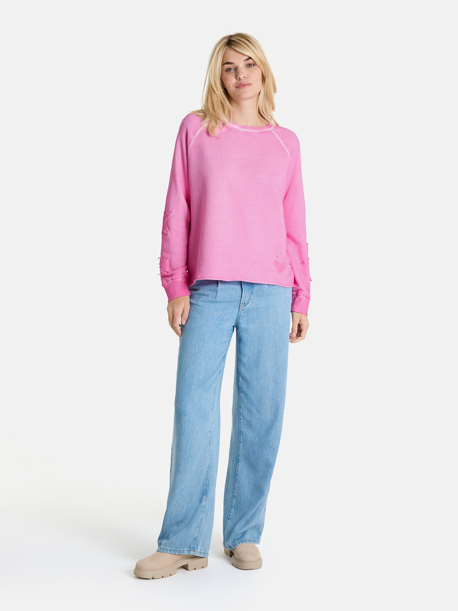 Sweatshirt "ZumaL" aus Baumwolle