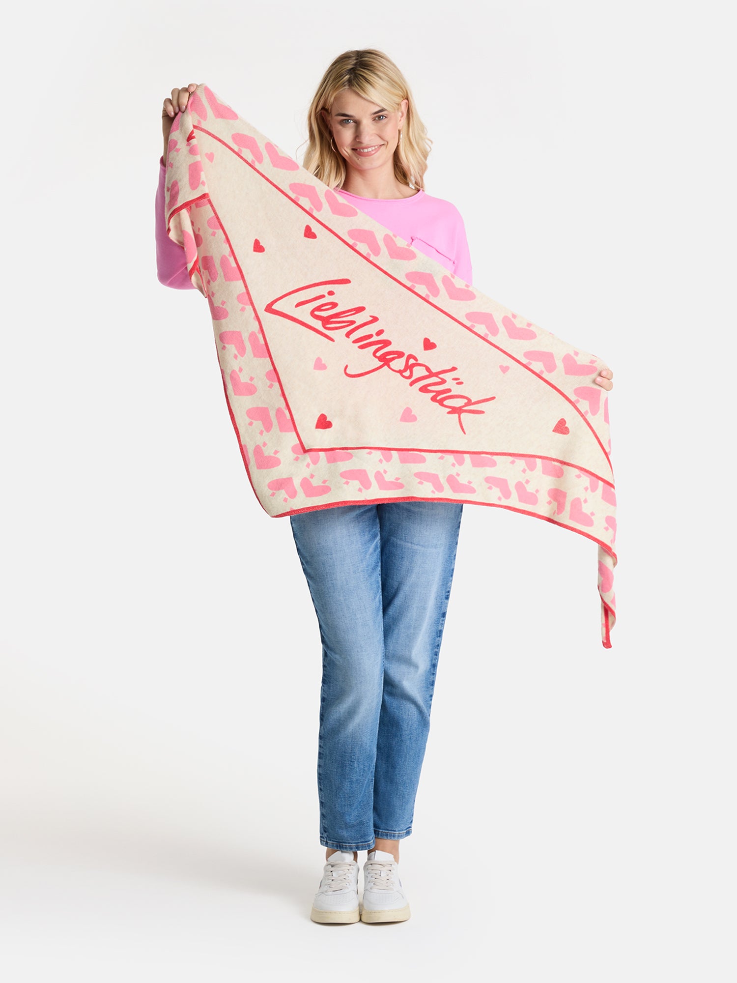 Tuch "VandaL" aus Wollmix