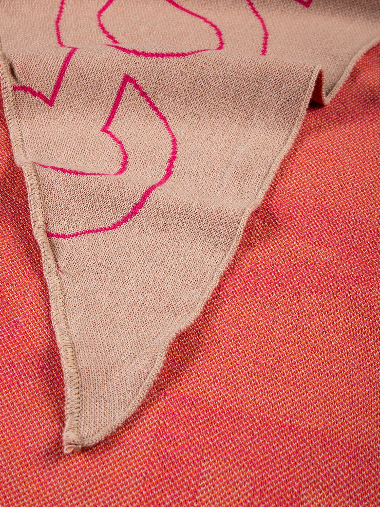 Dreiecksschal „Happy Vibes“