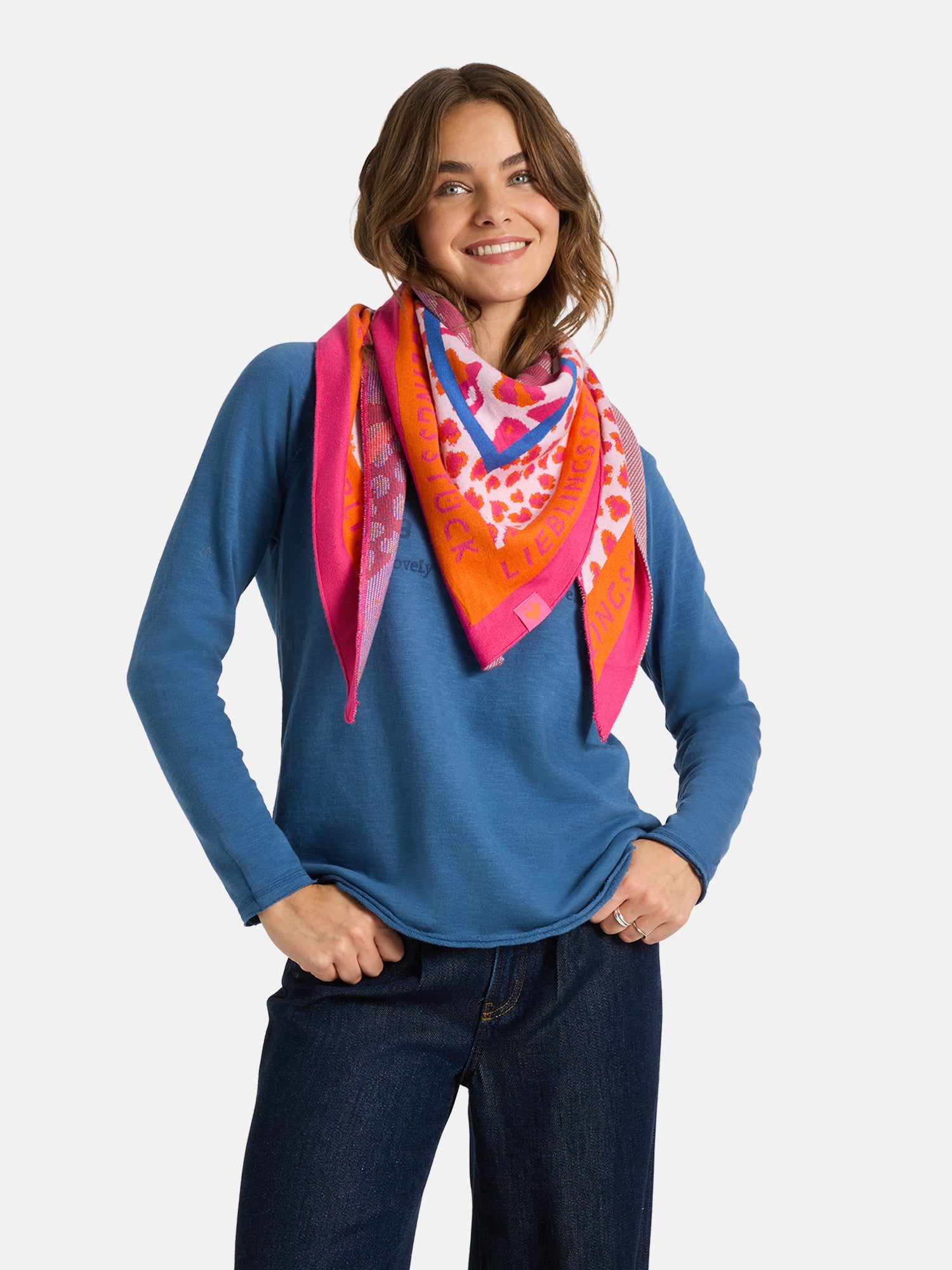 Dreieckstuch „Leo Love“