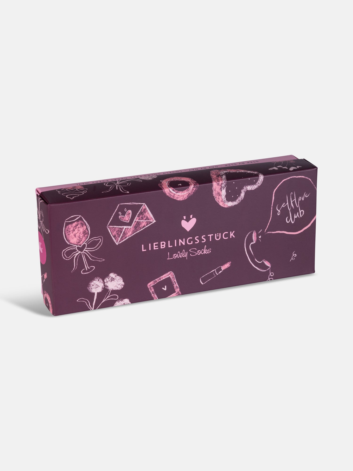 Lovely Socks mit Kulturtasche oder Geschenkbox