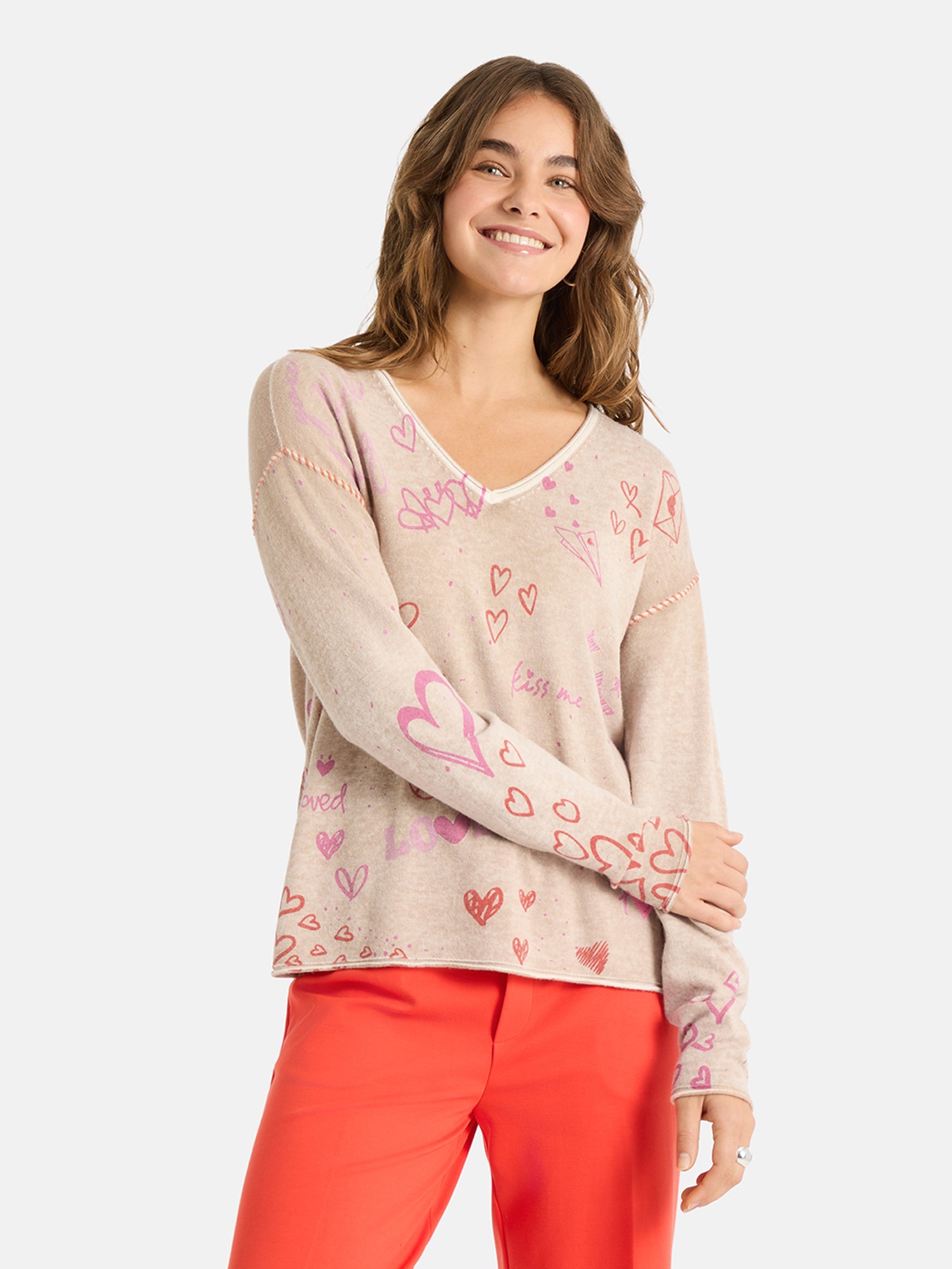 Longsleeve "AlaraL" mit Wolle