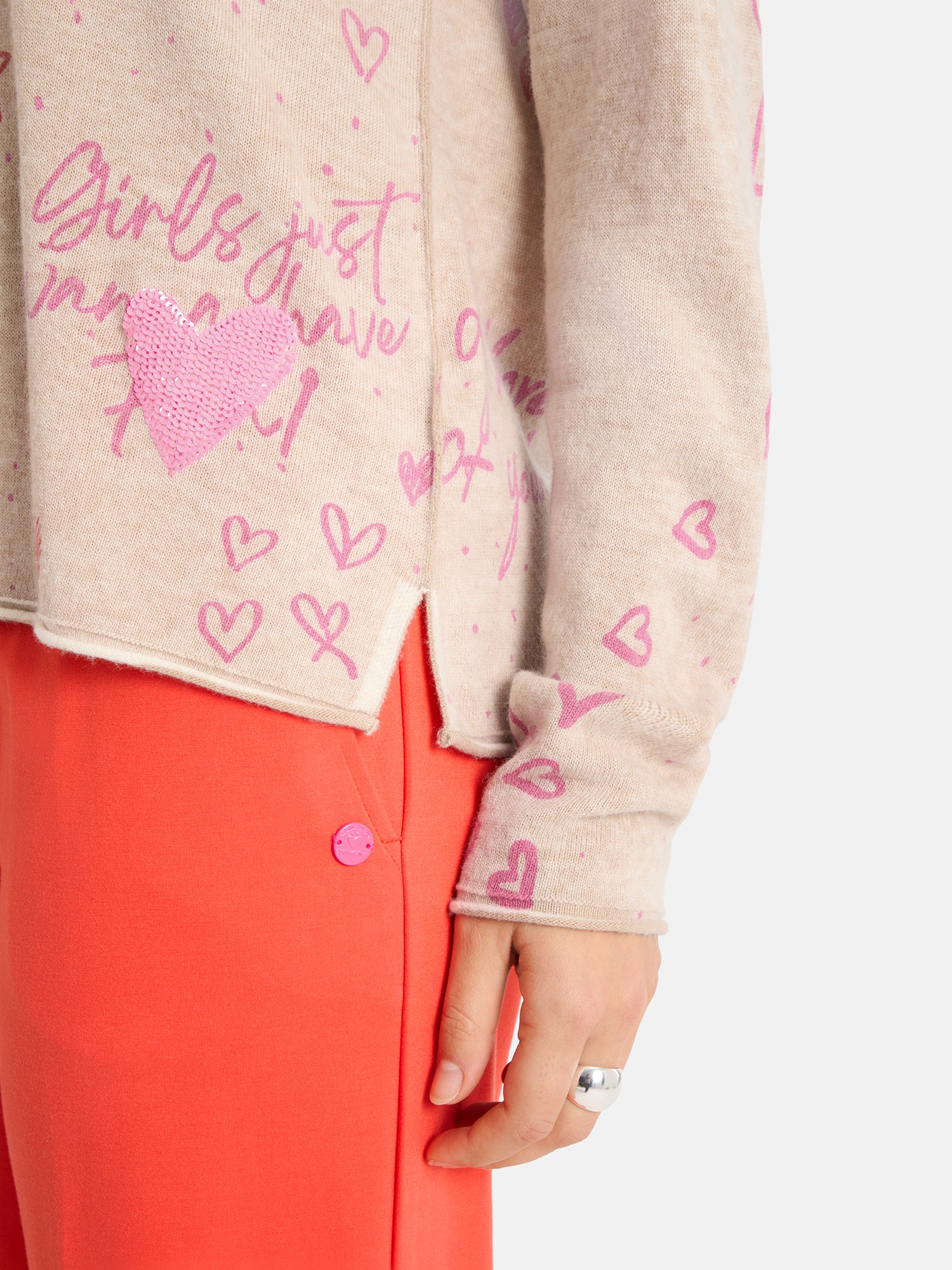 Longsleeve "AlaraL" mit Wolle