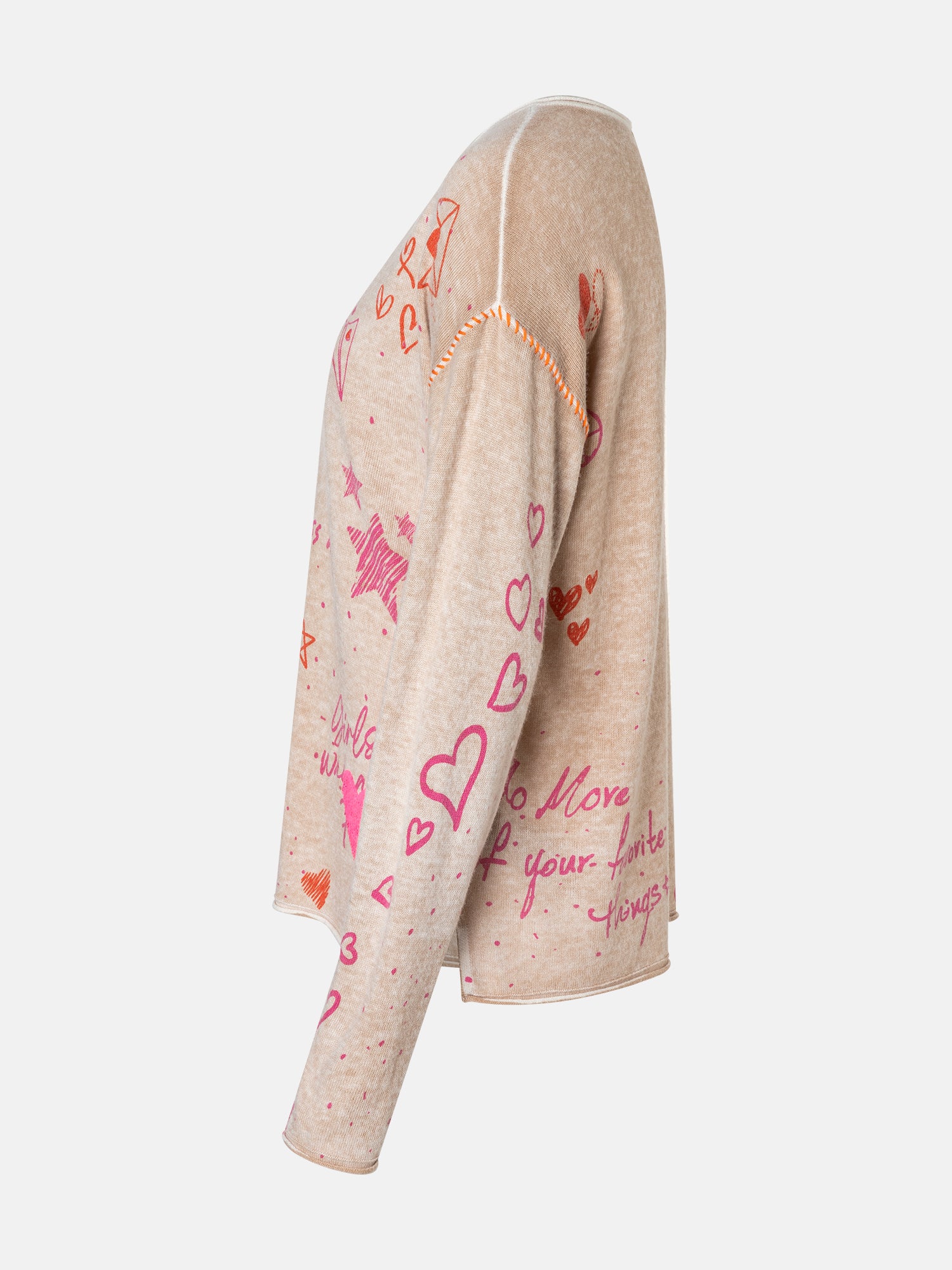 Longsleeve "AlaraL" mit Wolle