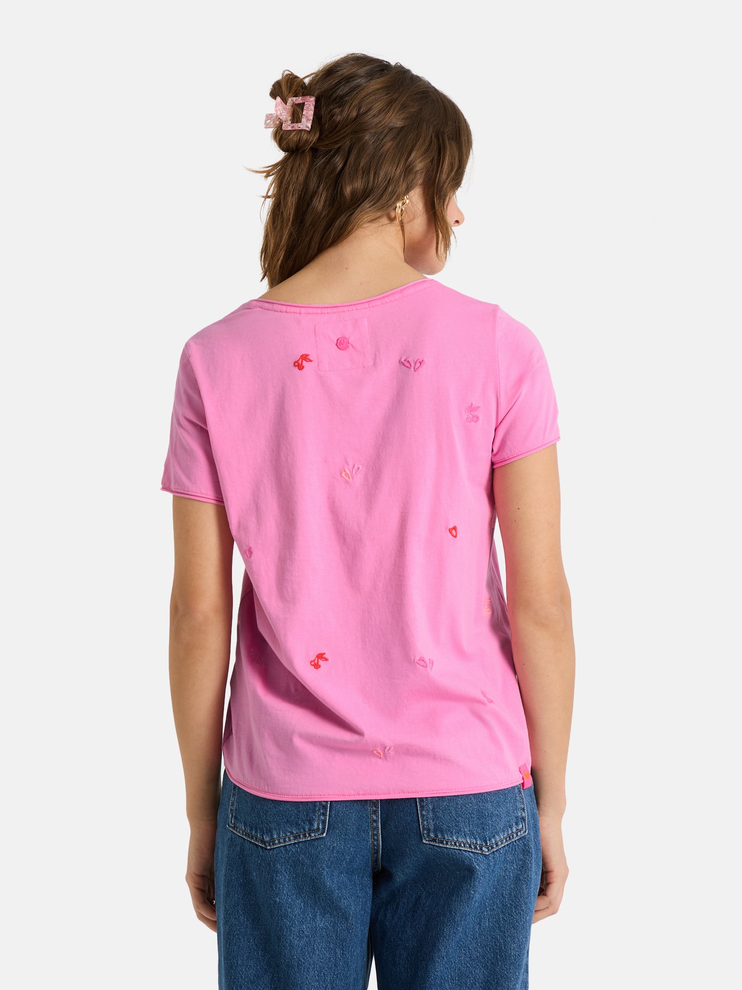 T-Shirt "Cilia" aus Baumwolle