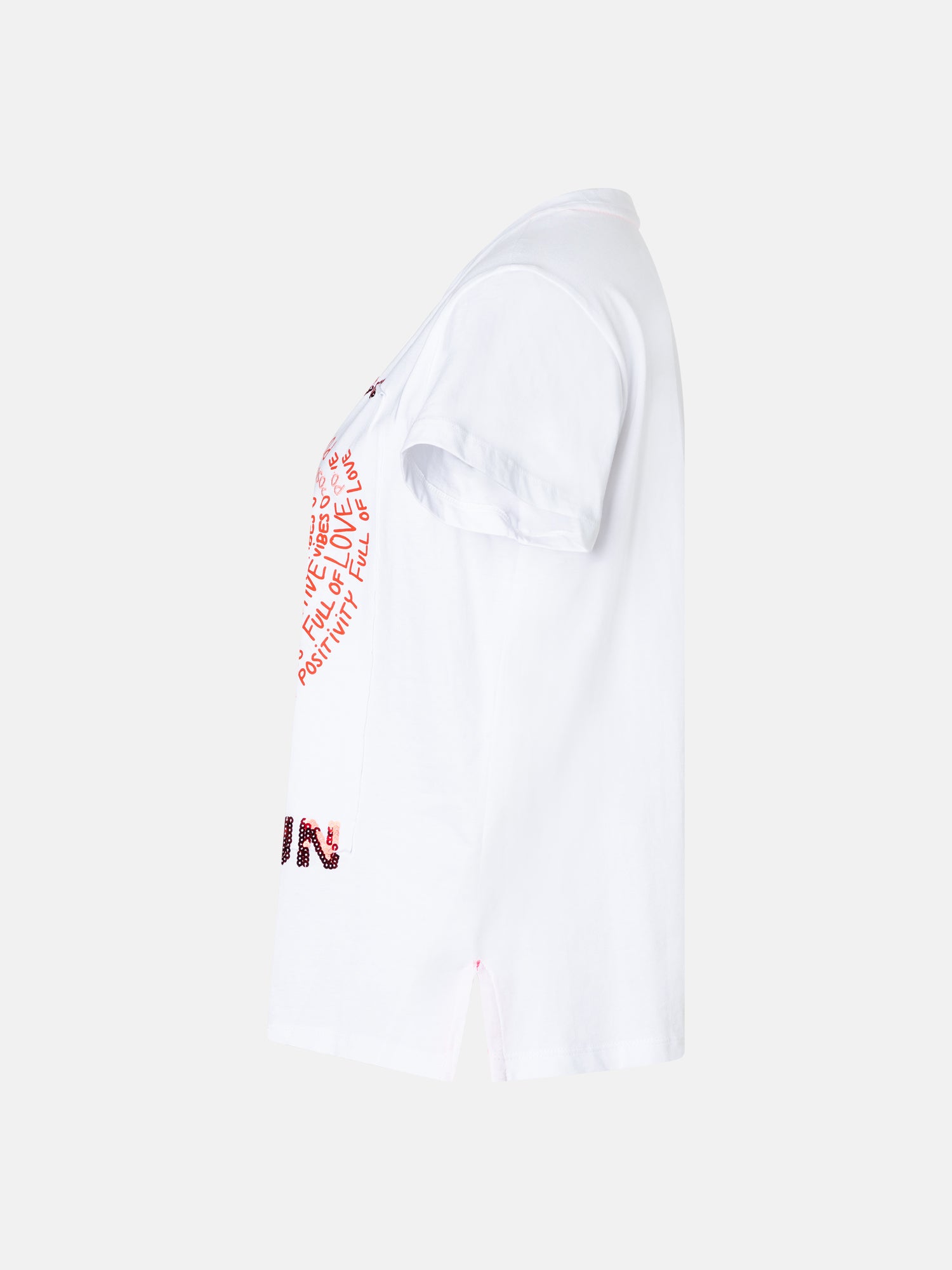 T-Shirt "CleoL" aus Baumwolle