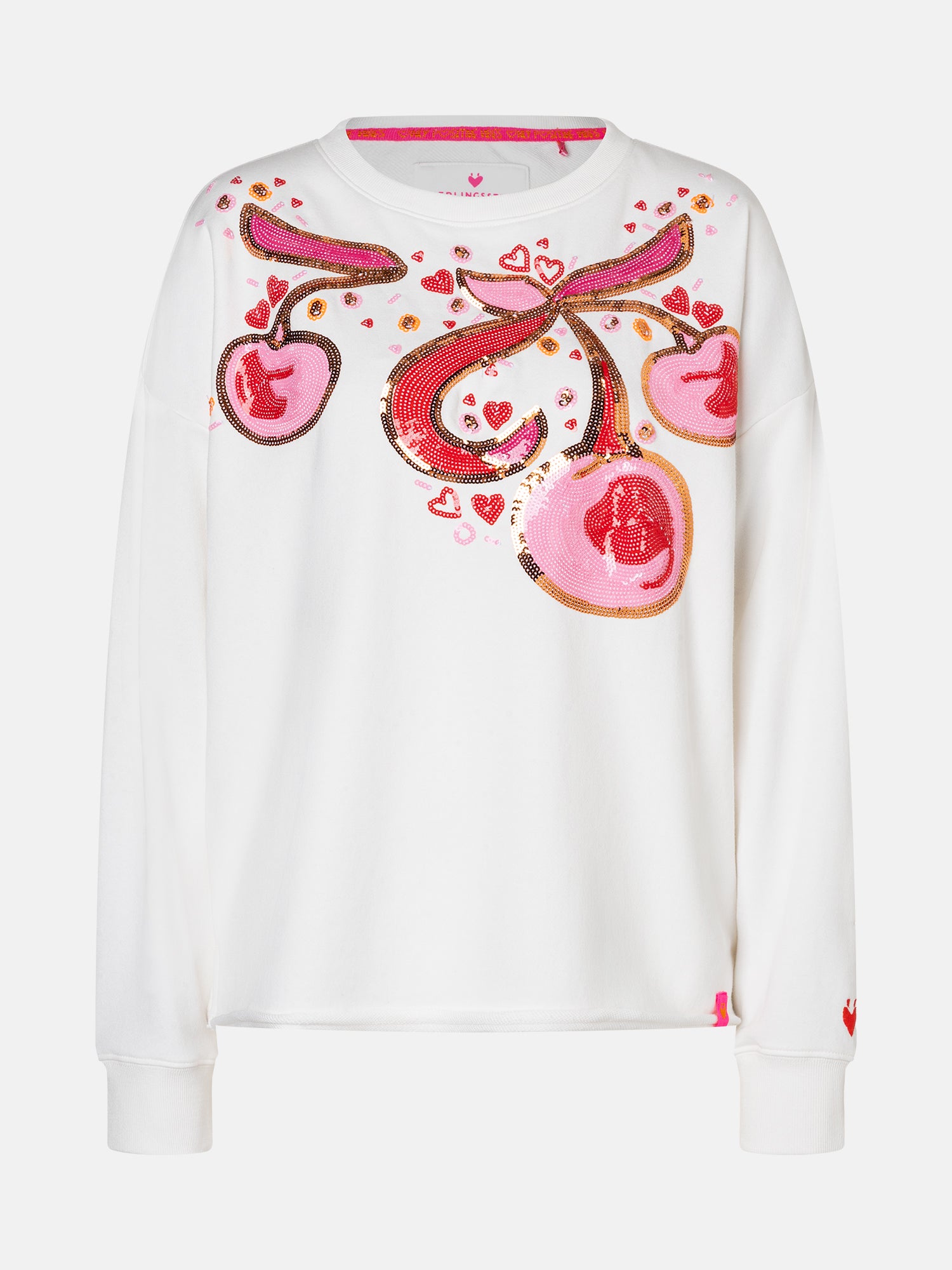 Sweatshirt "Glam" aus Baumwolle