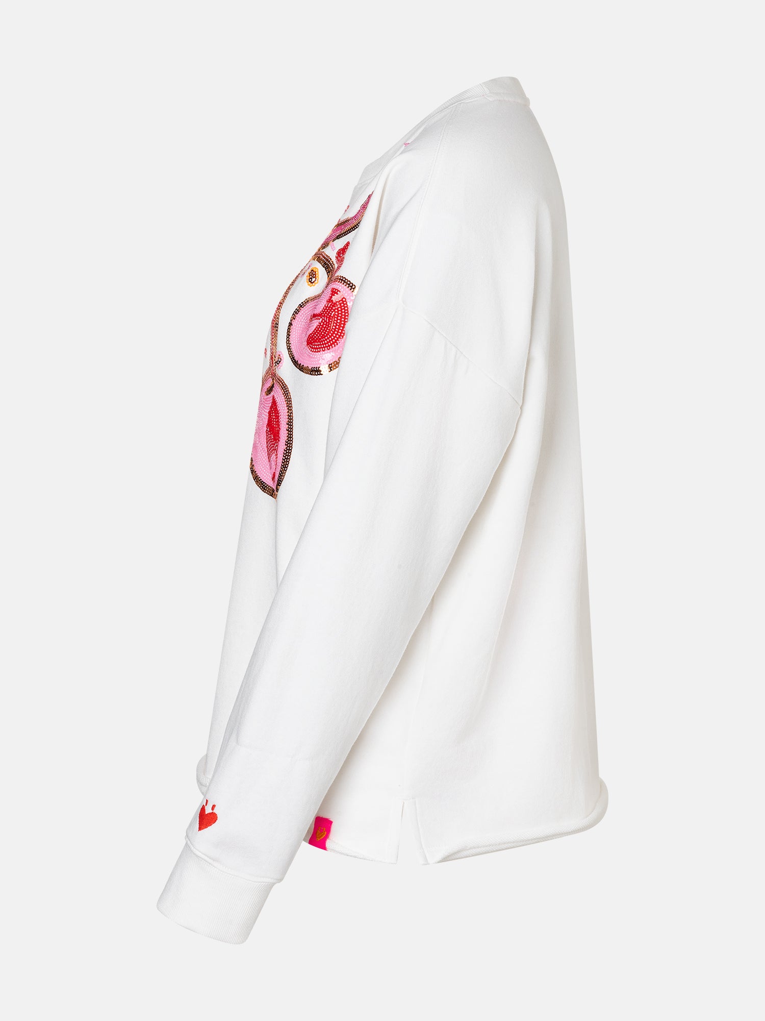 Sweatshirt "Glam" aus Baumwolle