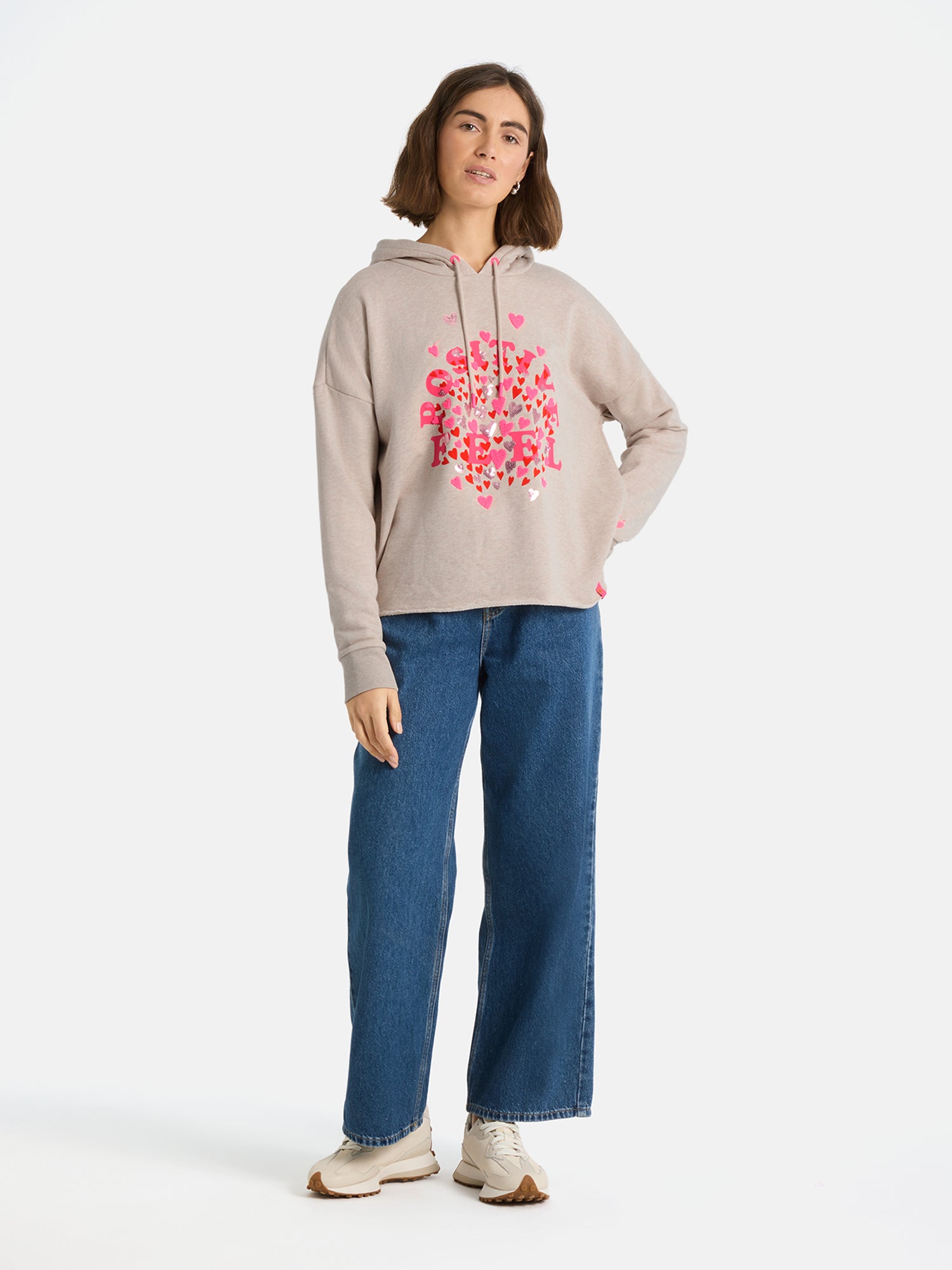 Hoodie "Izzy" aus Baumwollmix