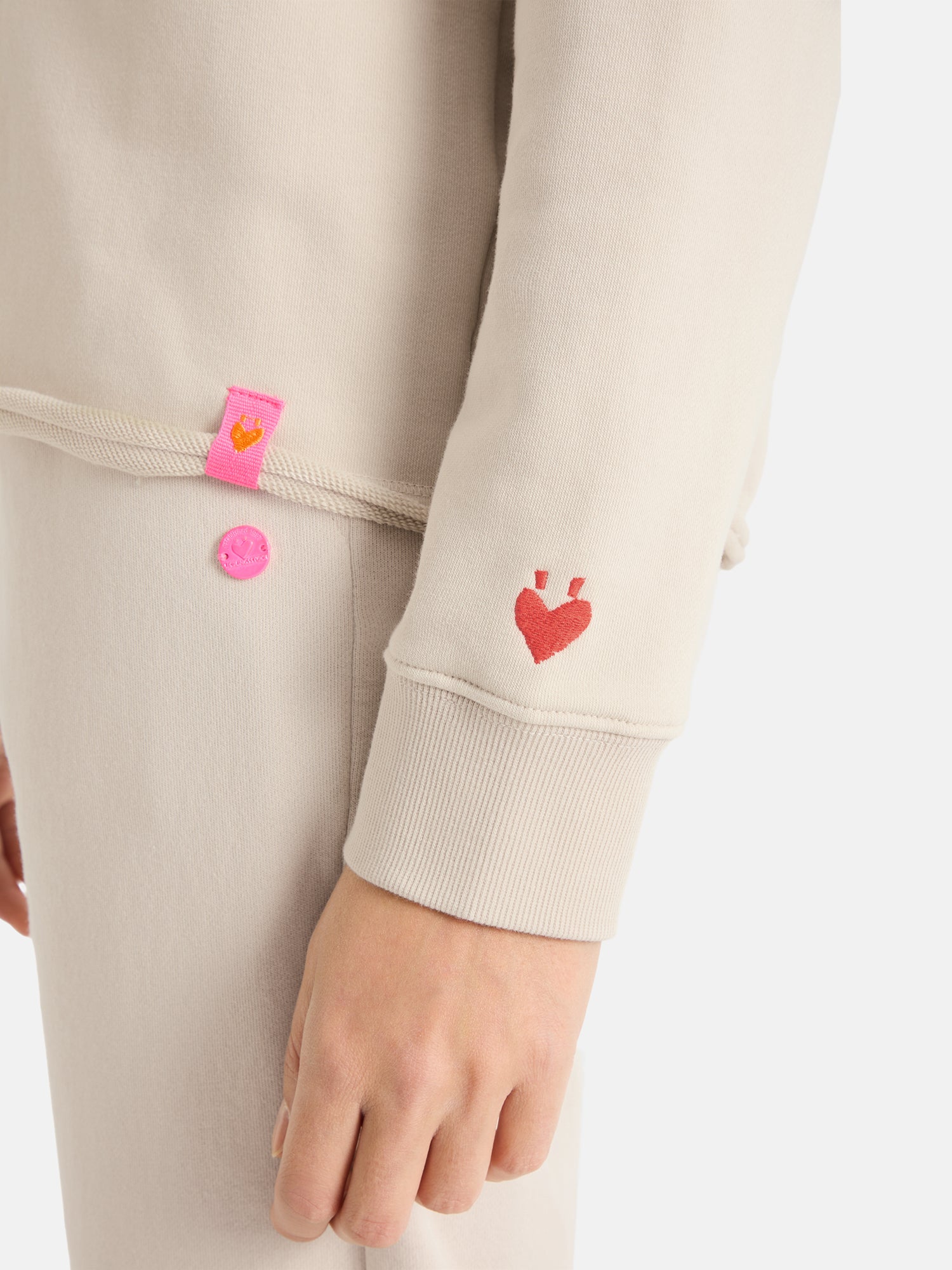 Sweatshirt "Birdie" aus Baumwollmix