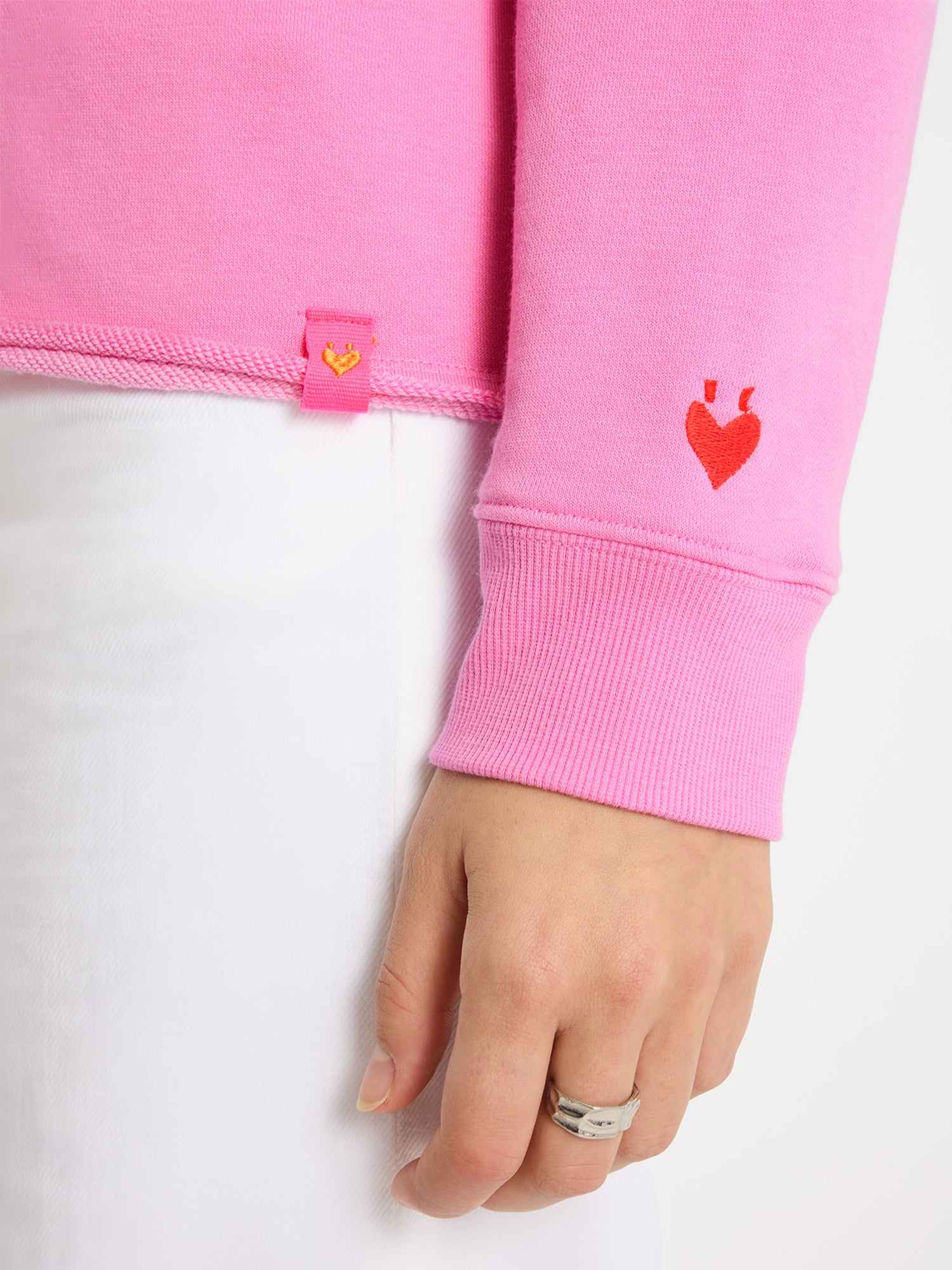 Sweatshirt "Birdie" aus Baumwollmix