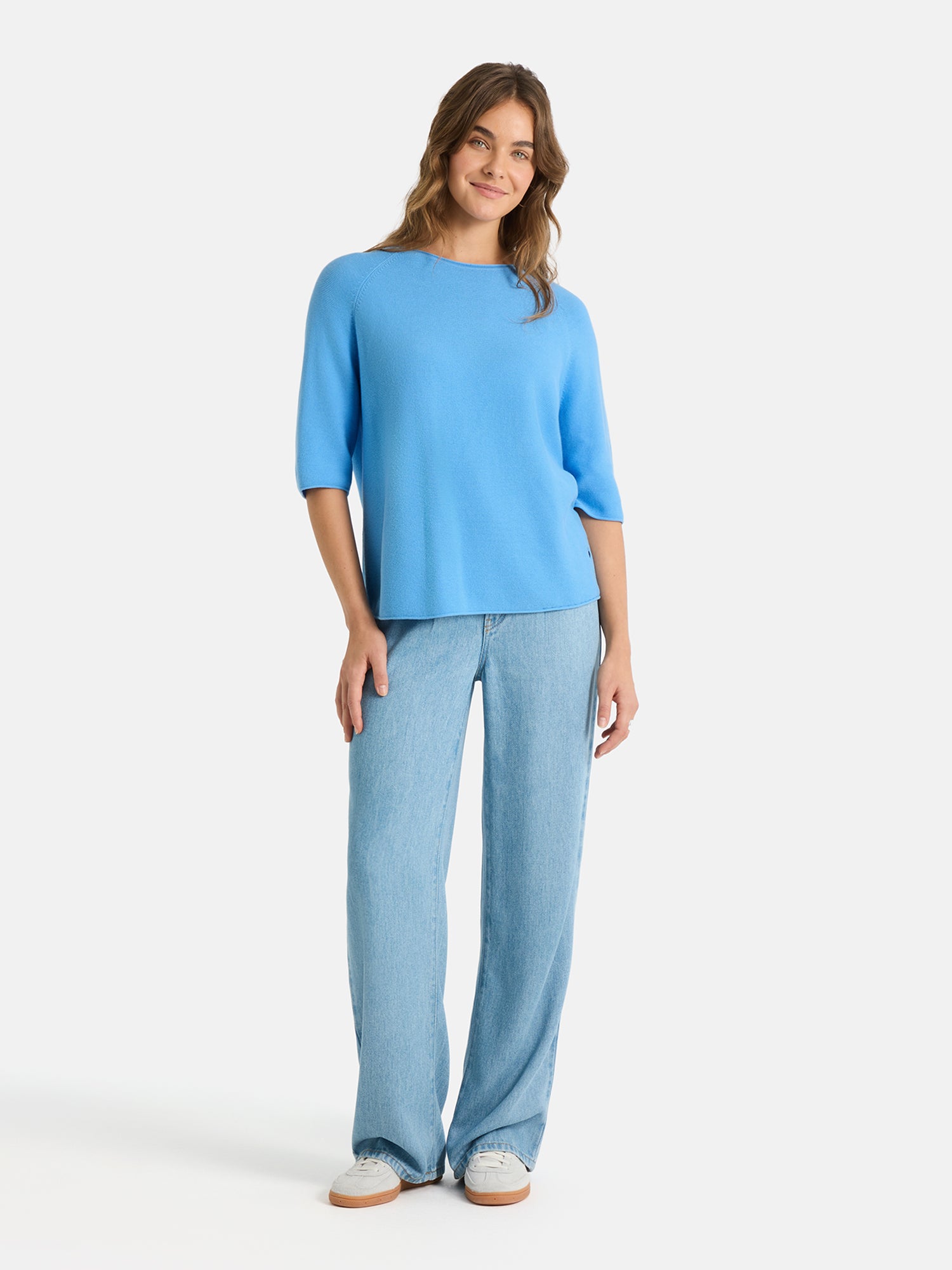 Pullover "KleraEP" aus Baumwolle