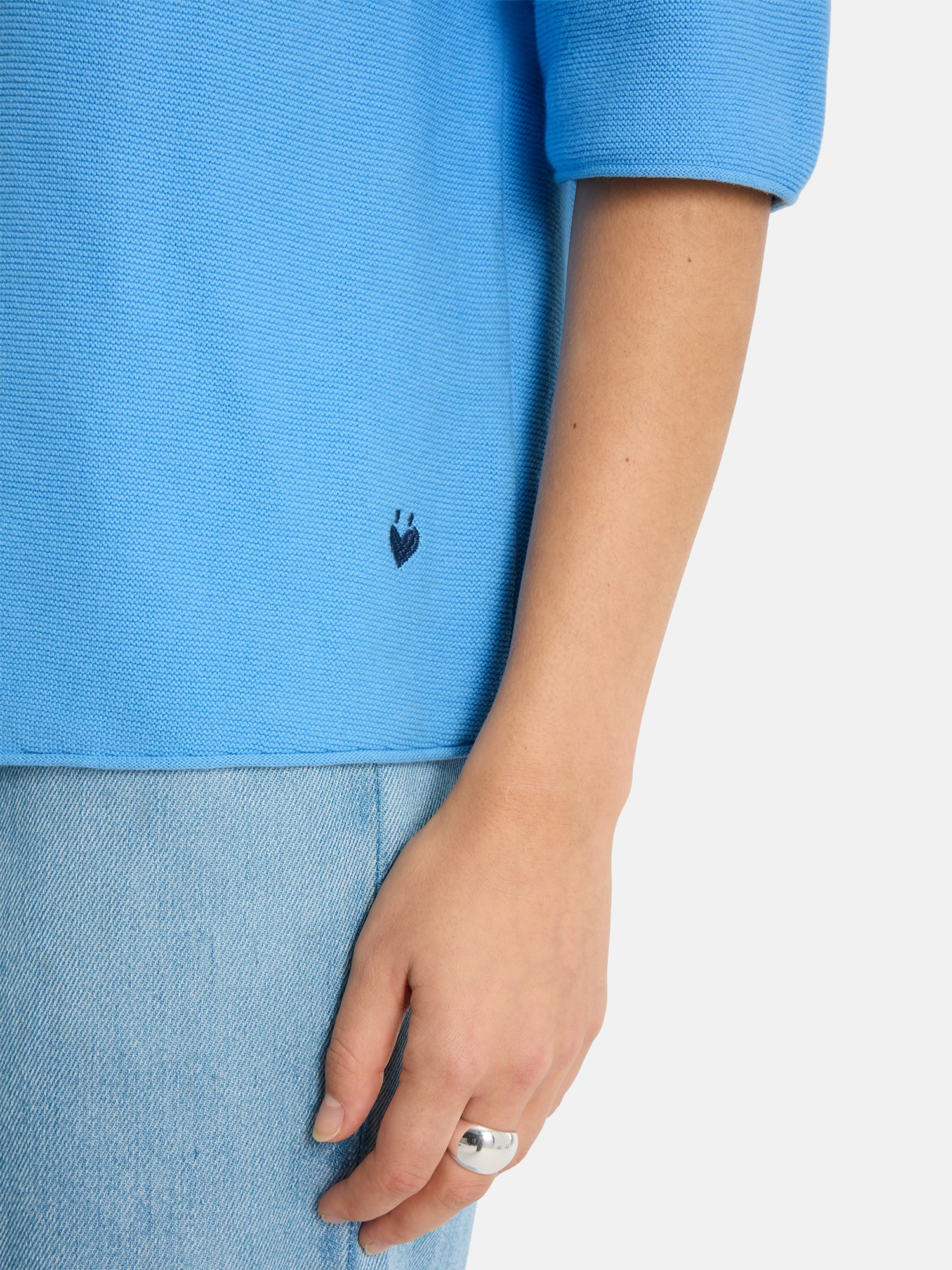 Pullover "KleraEP" aus Baumwolle