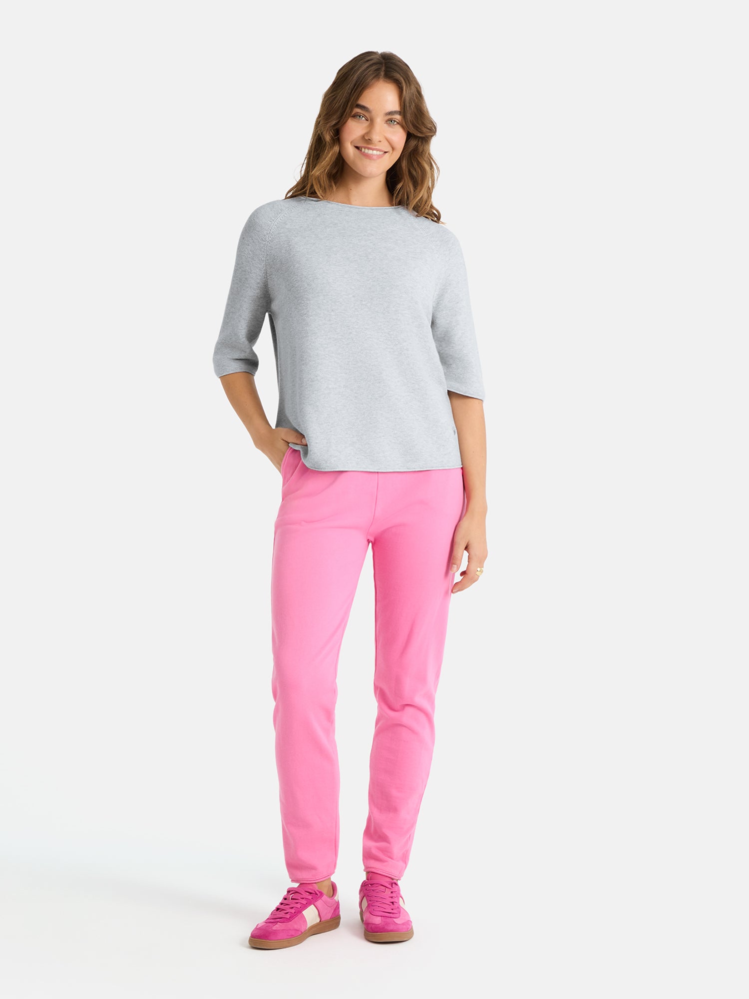 Pullover "KleraEP" aus Baumwolle