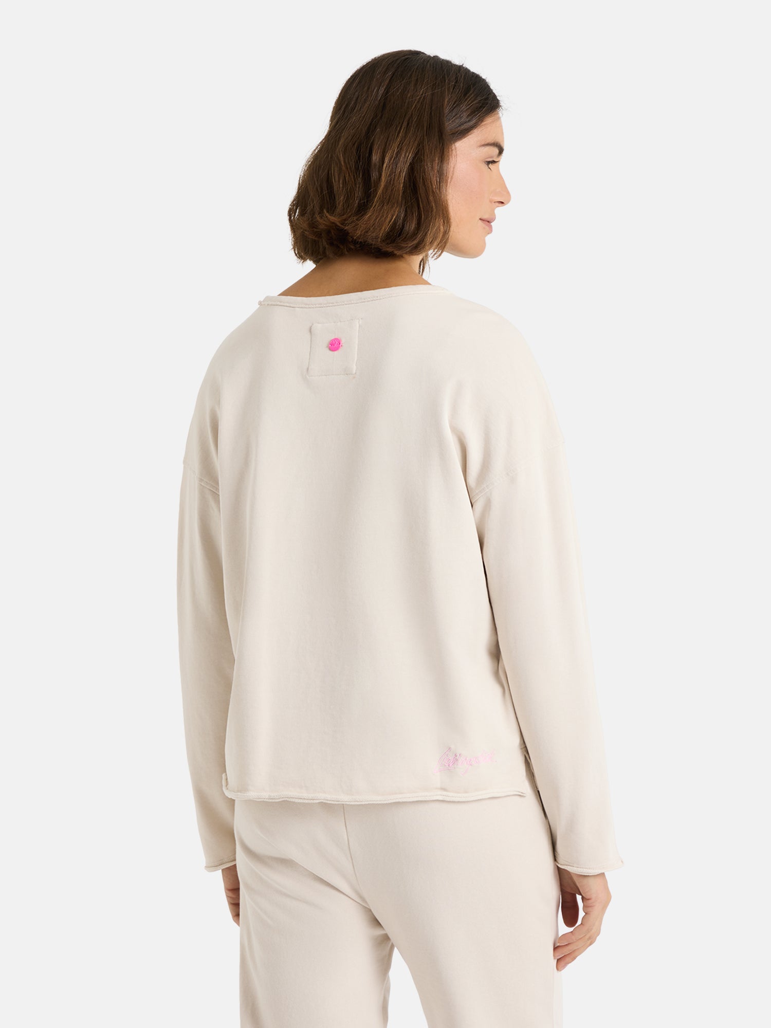 Sweatshirt "KaramellaEP" aus Baumwolle