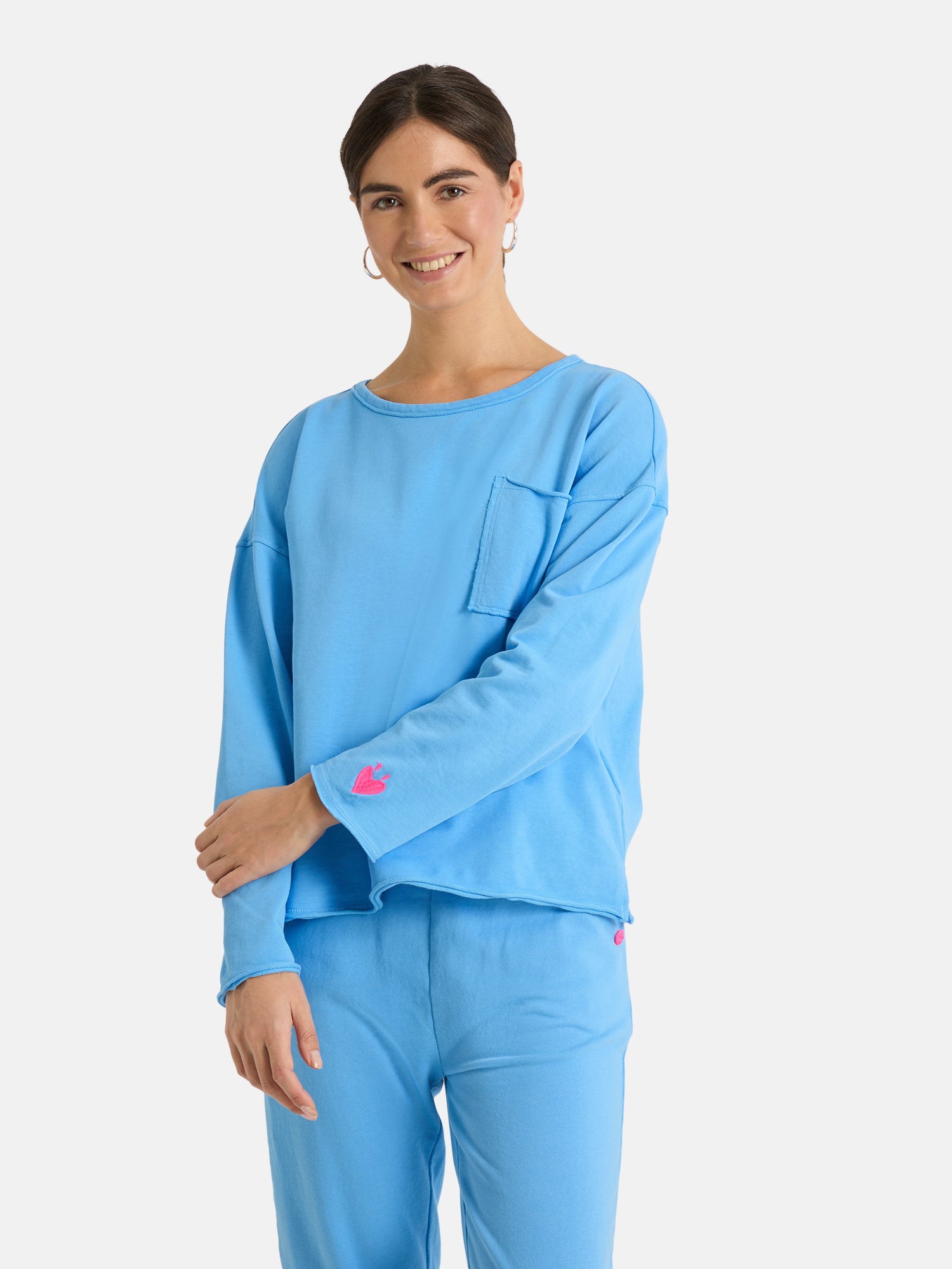 Sweatshirt "KaramellaEP" aus Baumwolle