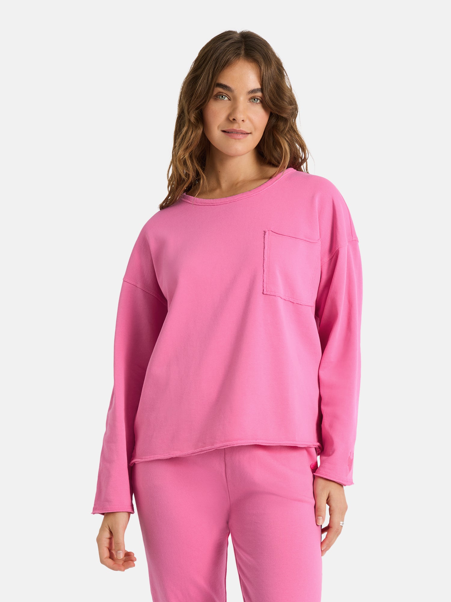 Sweatshirt "KaramellaEP" aus Baumwolle