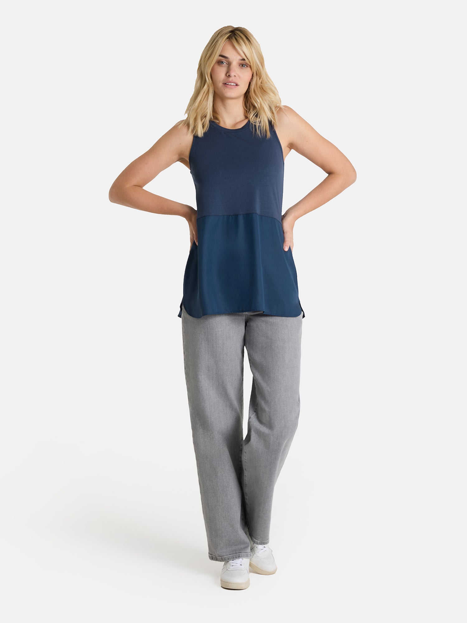 Top "RatchiL" aus Baumwollmix