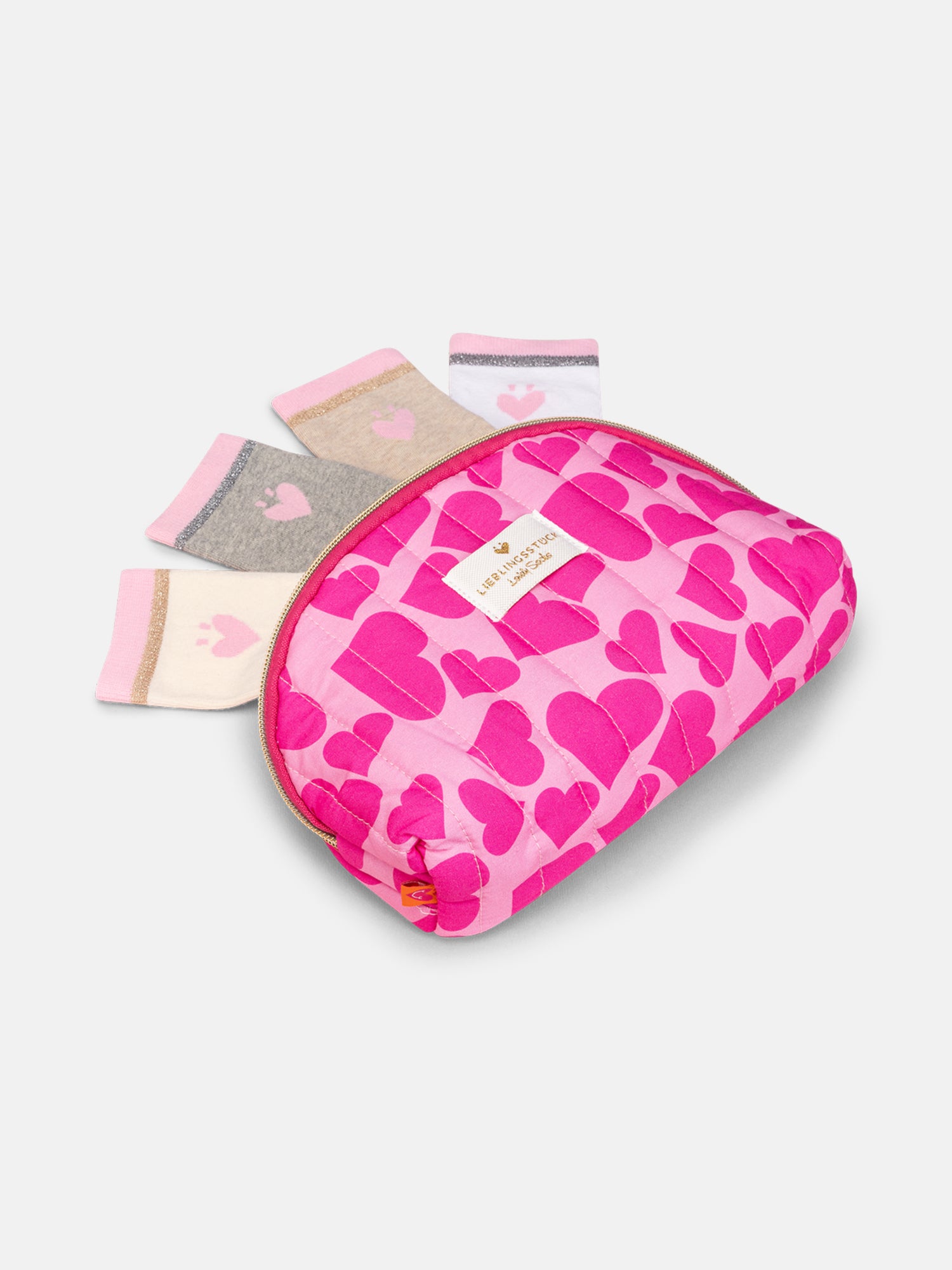 Lovely Socks mit Kulturtasche oder Geschenkbox