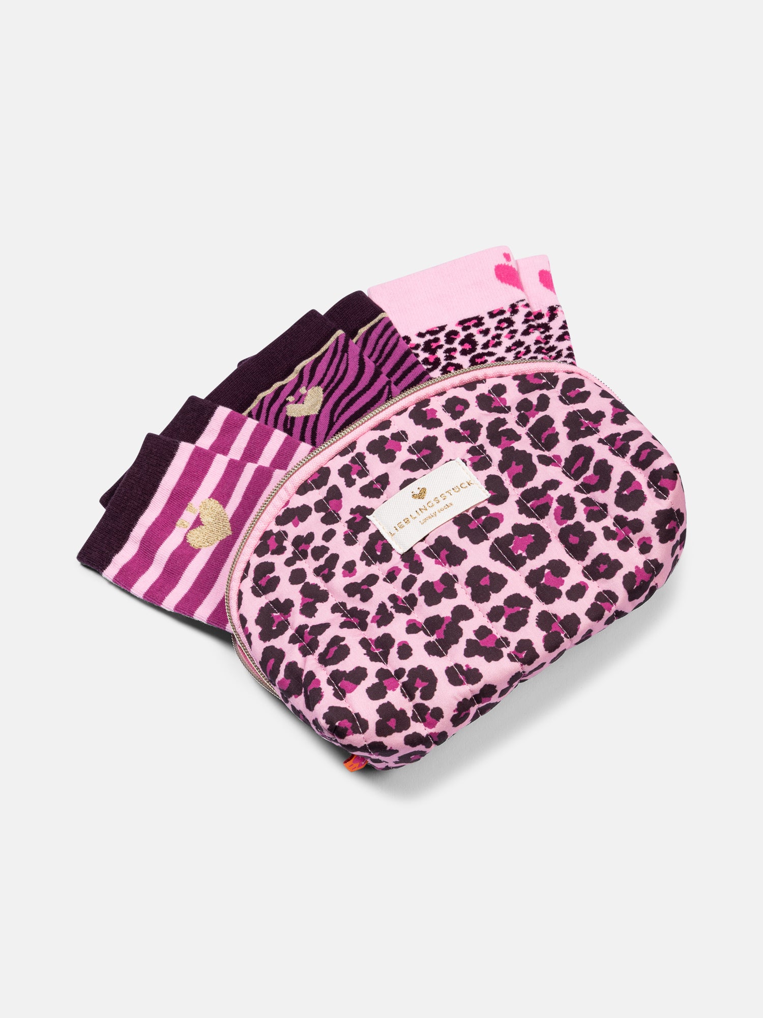 Lovely Socks mit Kulturtasche oder Geschenkbox