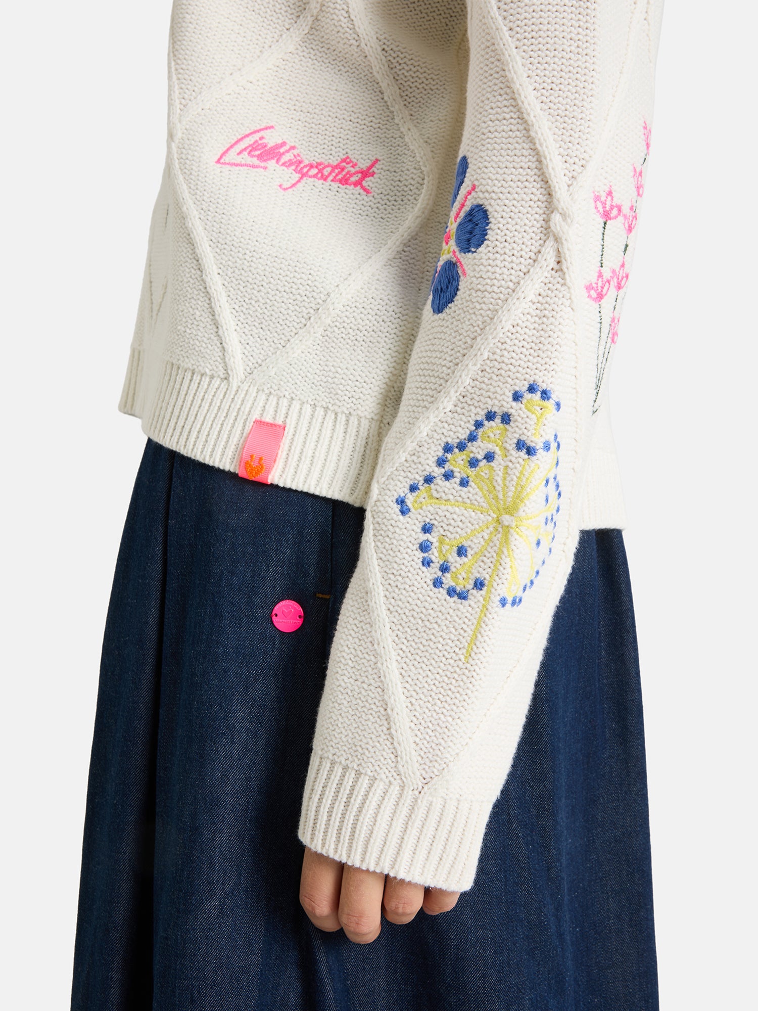 Pullover "MelodeaL" aus Baumwollmix