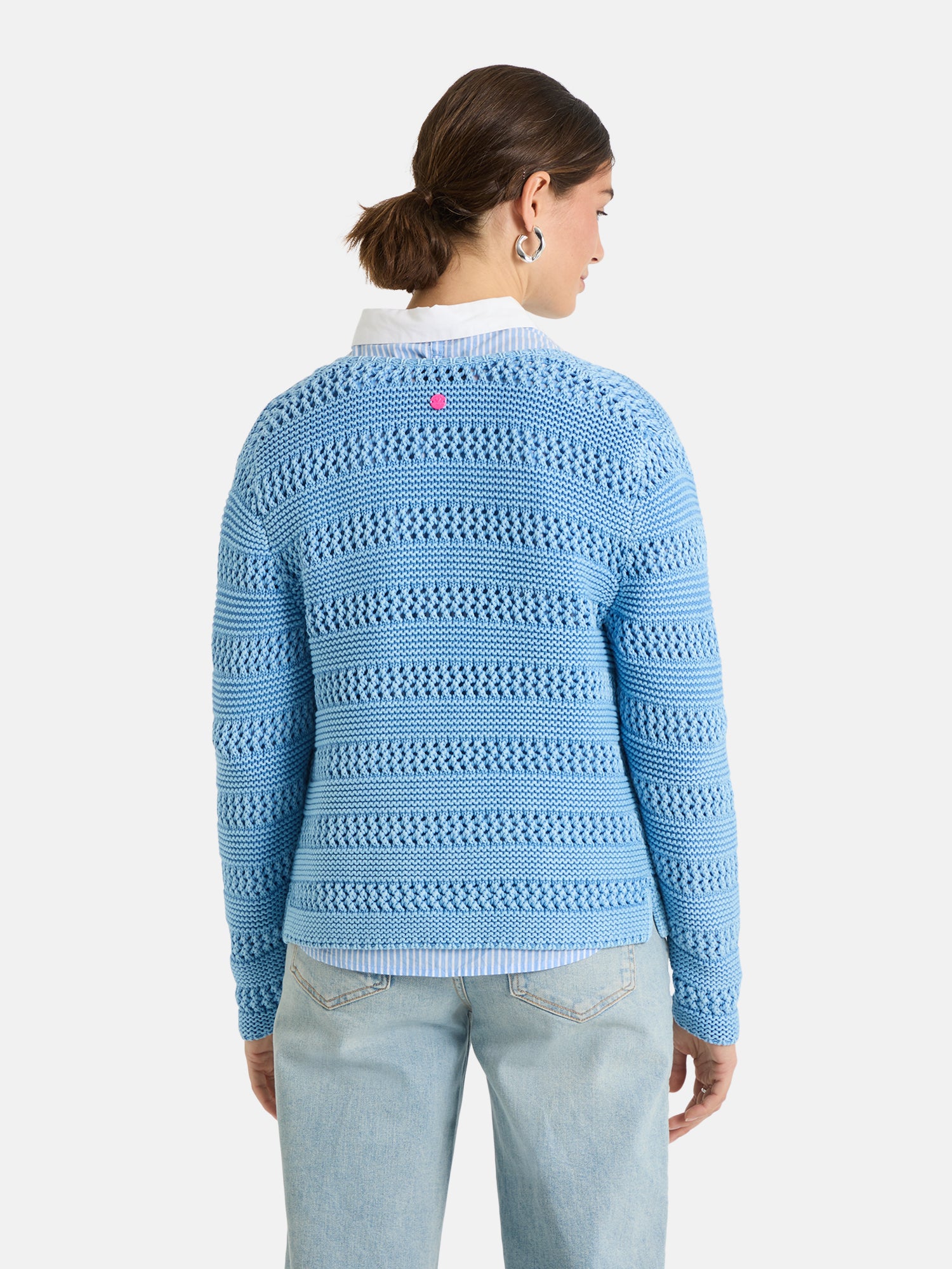 Strickjacke "TienL" aus Baumwolle