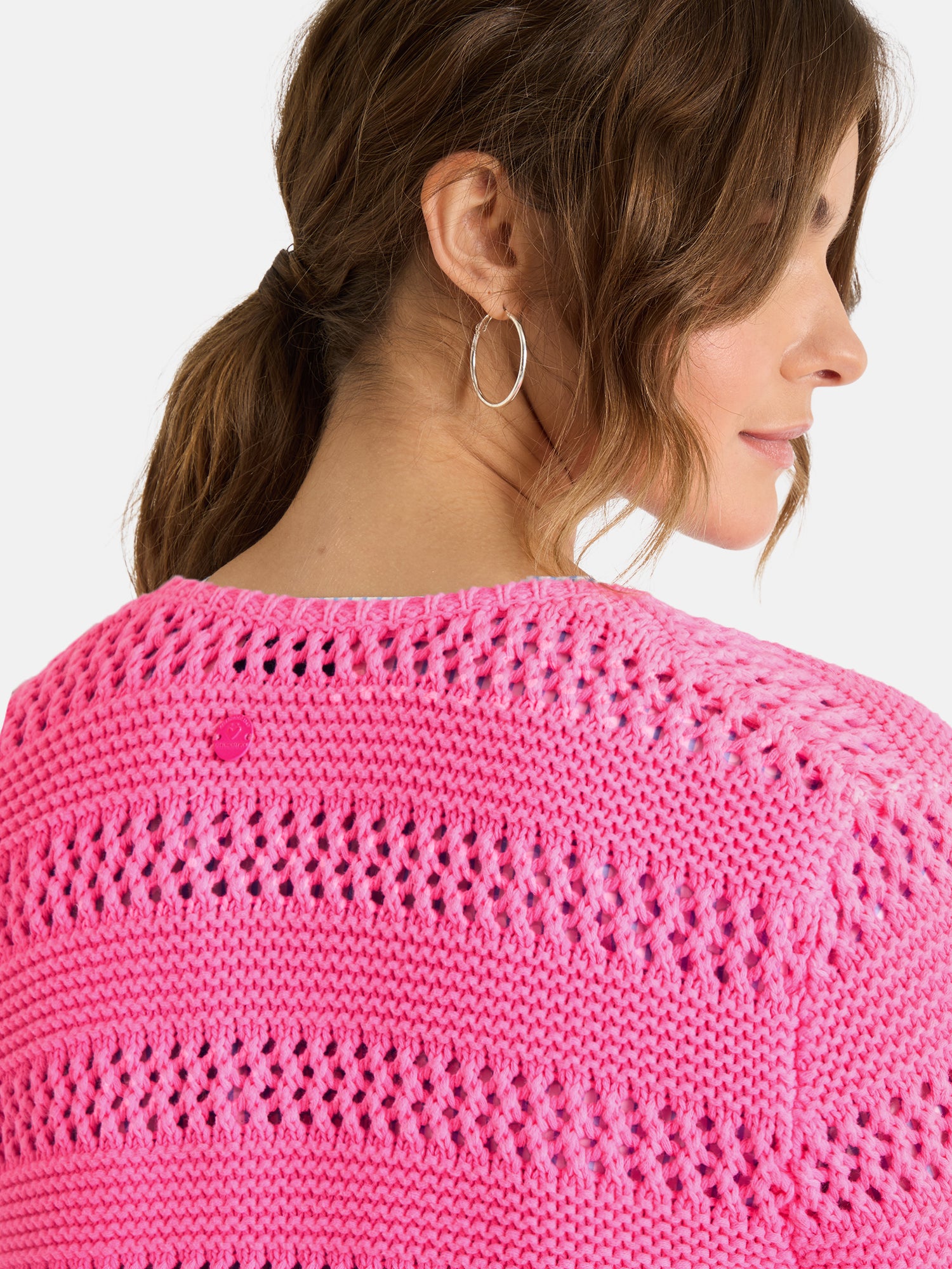 Strickjacke "TienL" aus Baumwolle