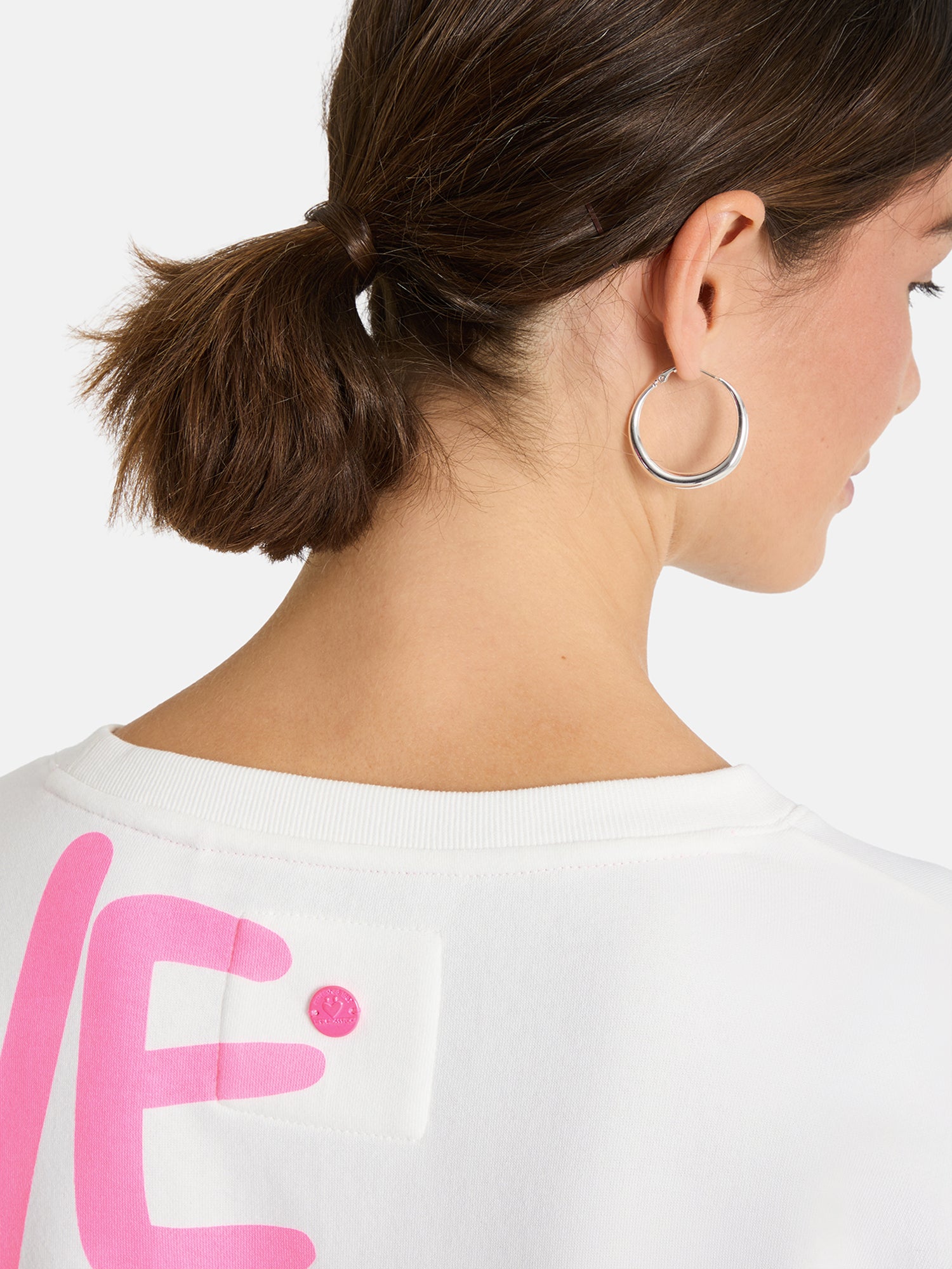 Sweater "SkipL" aus Baumwollmix