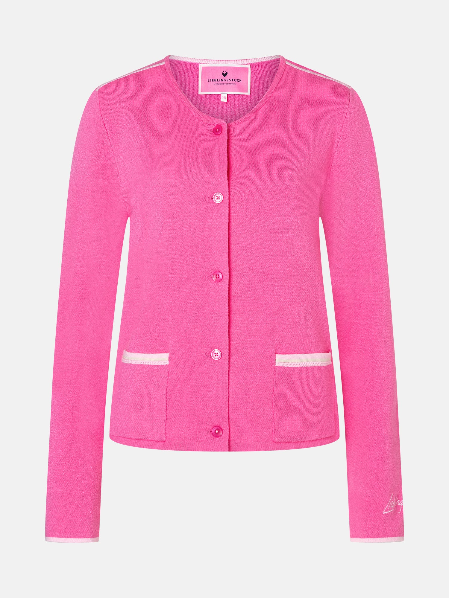 Strickjacke "RunaL" aus Viskosemix